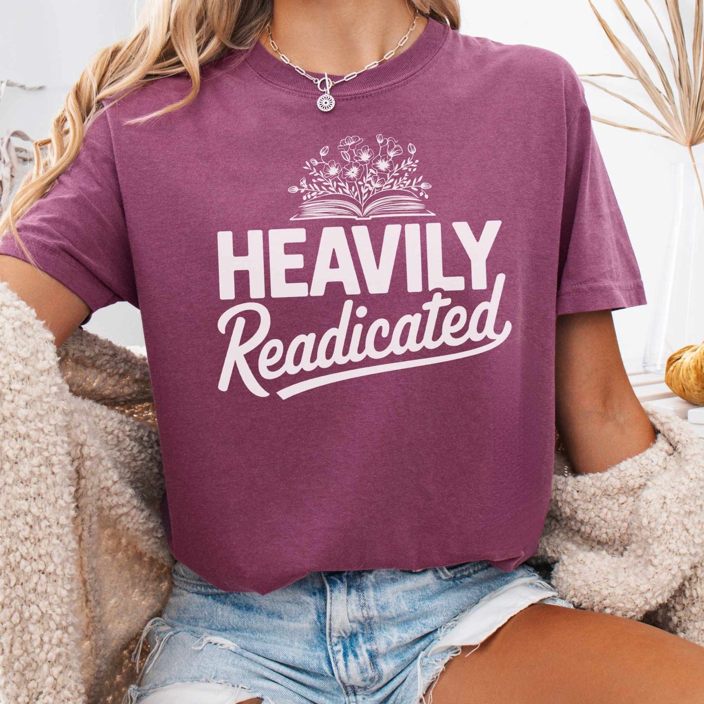 T-Shirt Berry / S Heavily Readicated Shirt The Mystic Eden