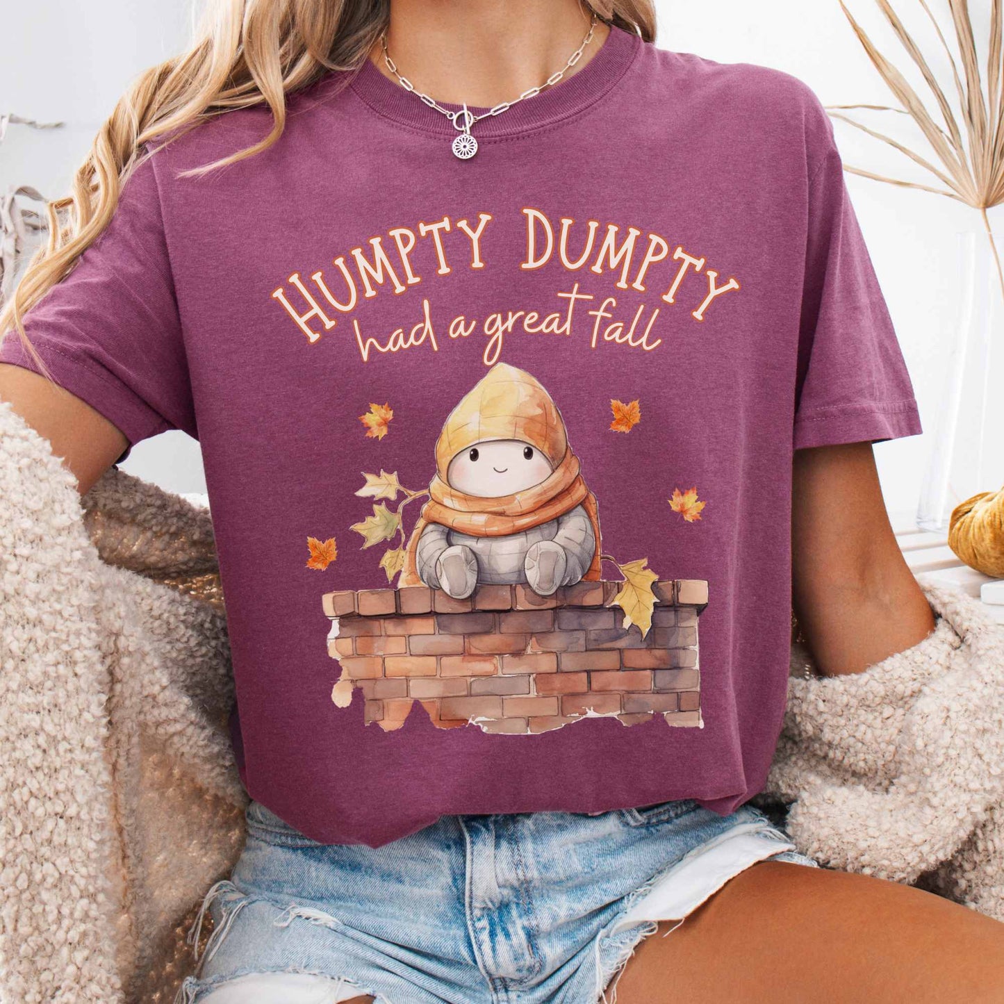 T-Shirt Berry / S Humpty Dumpty Had a Great Fall The Mystic Eden