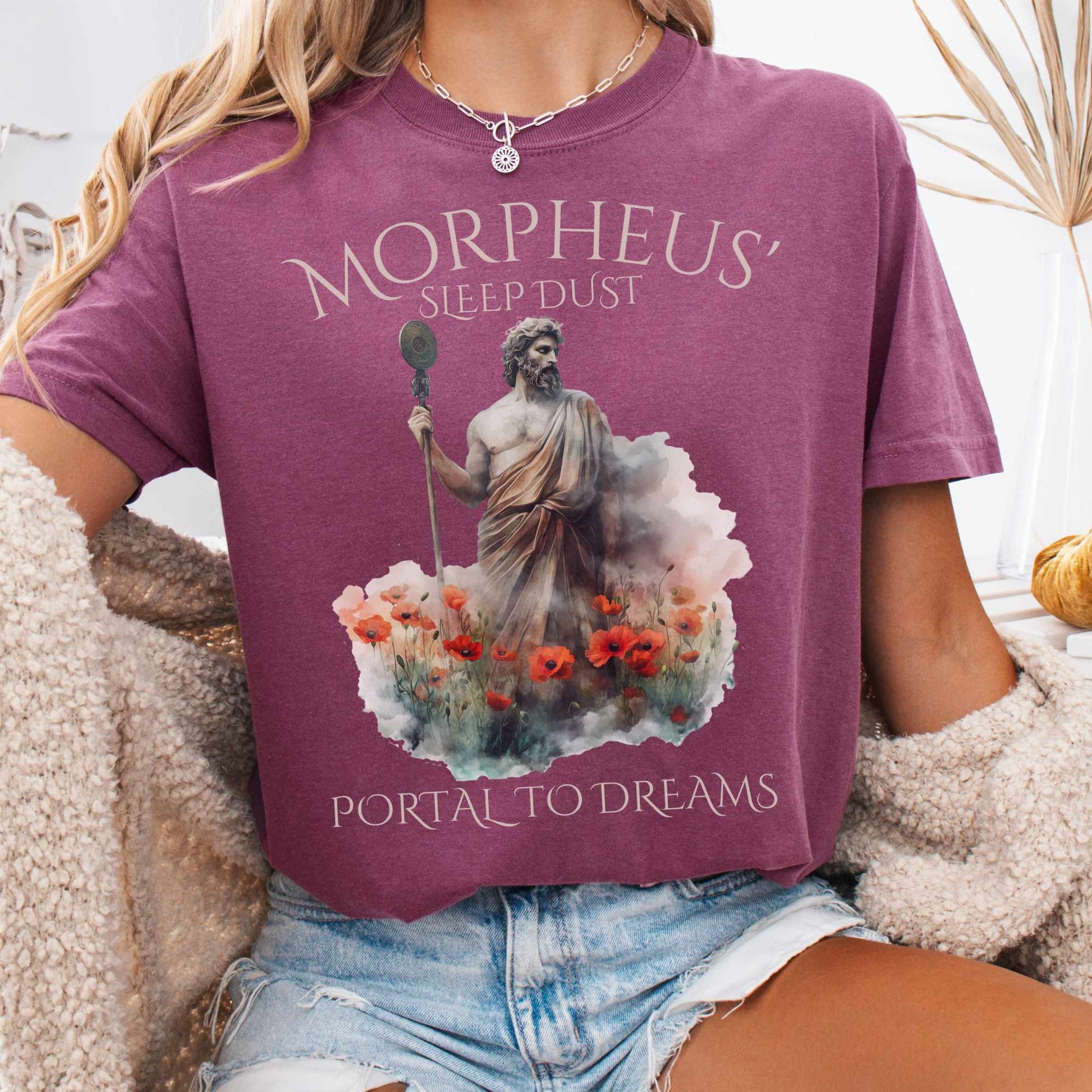 T-Shirt Berry / S Morpheus' Sleep Dust - Portal to Dreams Tee The Mystic Eden