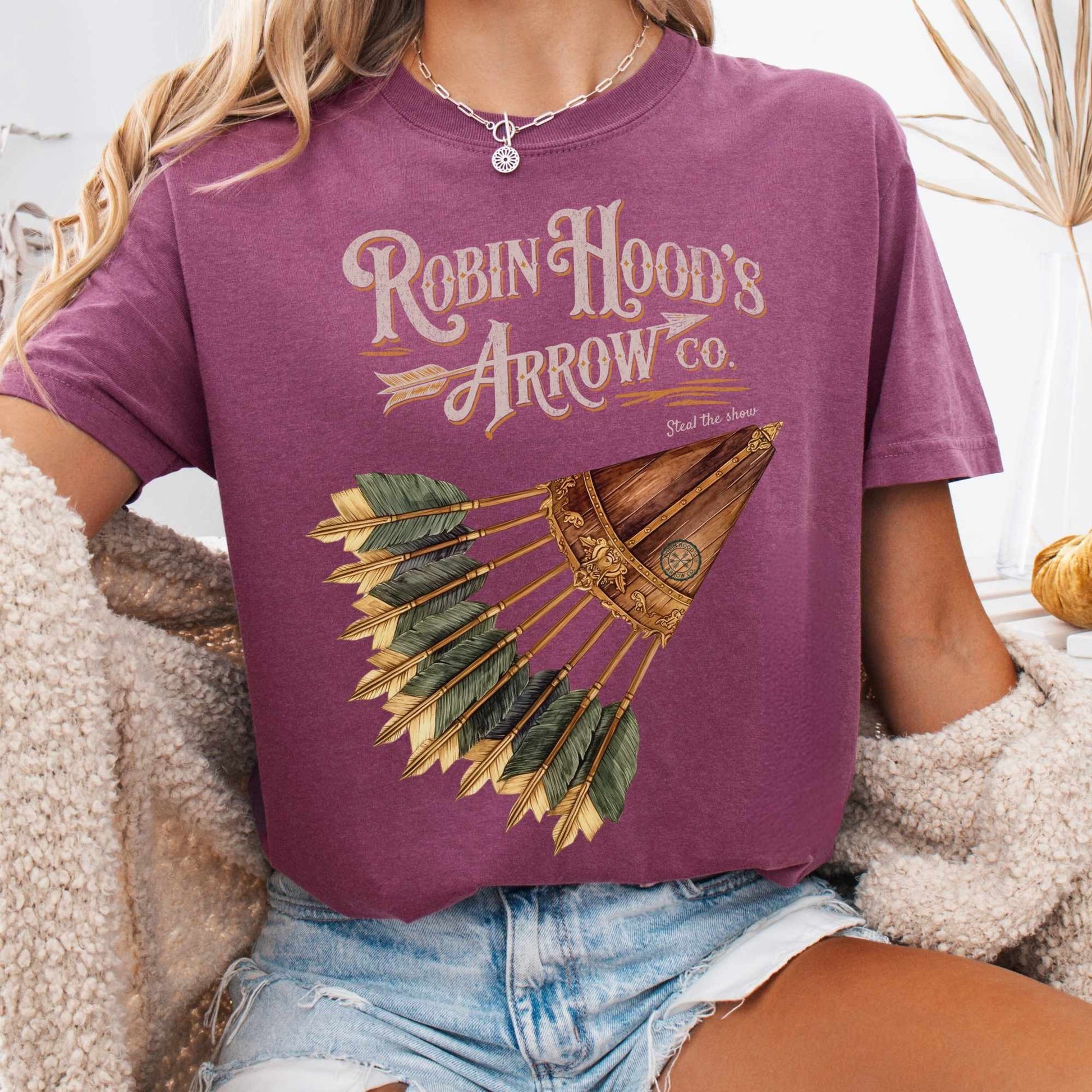 T-Shirt Berry / S Robin Hood's Arrow Co. Shirt The Mystic Eden