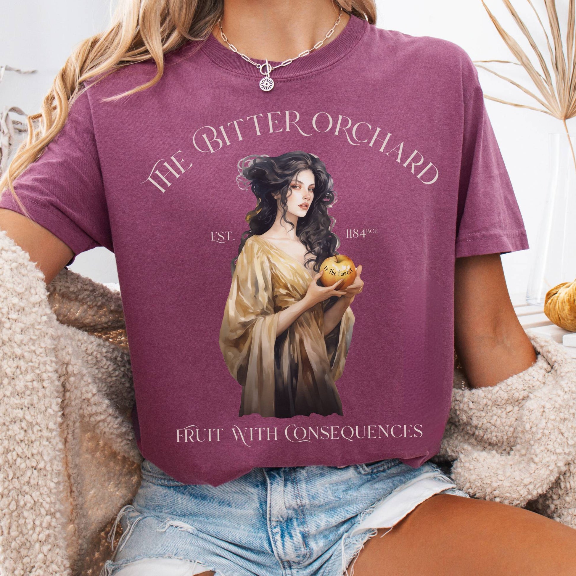 T-Shirt Berry / S The Bitter Orchard T-Shirt β Fruit With Consequences The Mystic Eden
