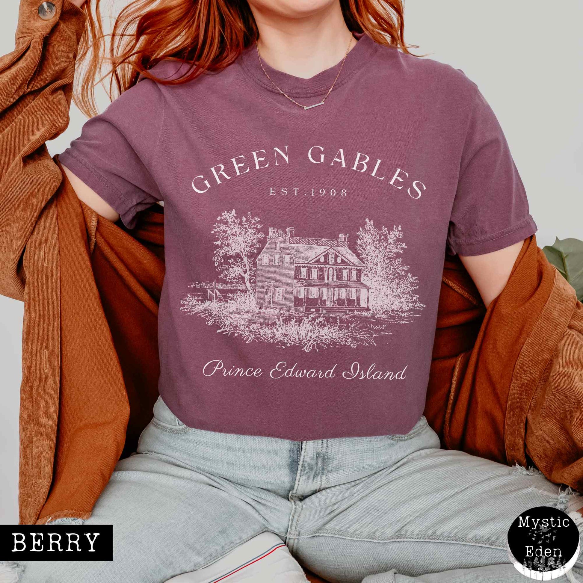 T-Shirt Berry / S Vintage Anne of Green Gables T-Shirt The Mystic Eden