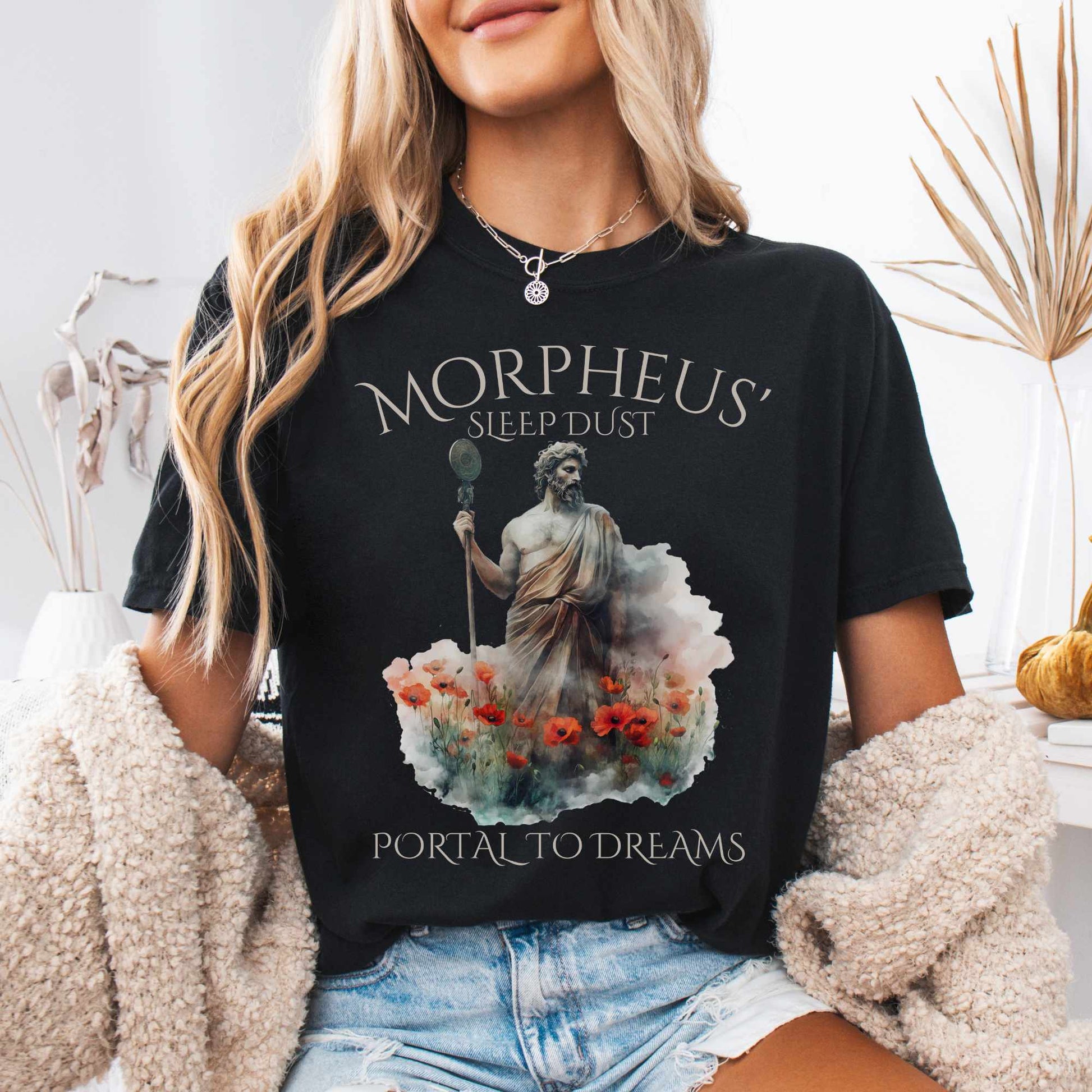 T-Shirt Black / S Morpheus' Sleep Dust - Portal to Dreams Tee The Mystic Eden