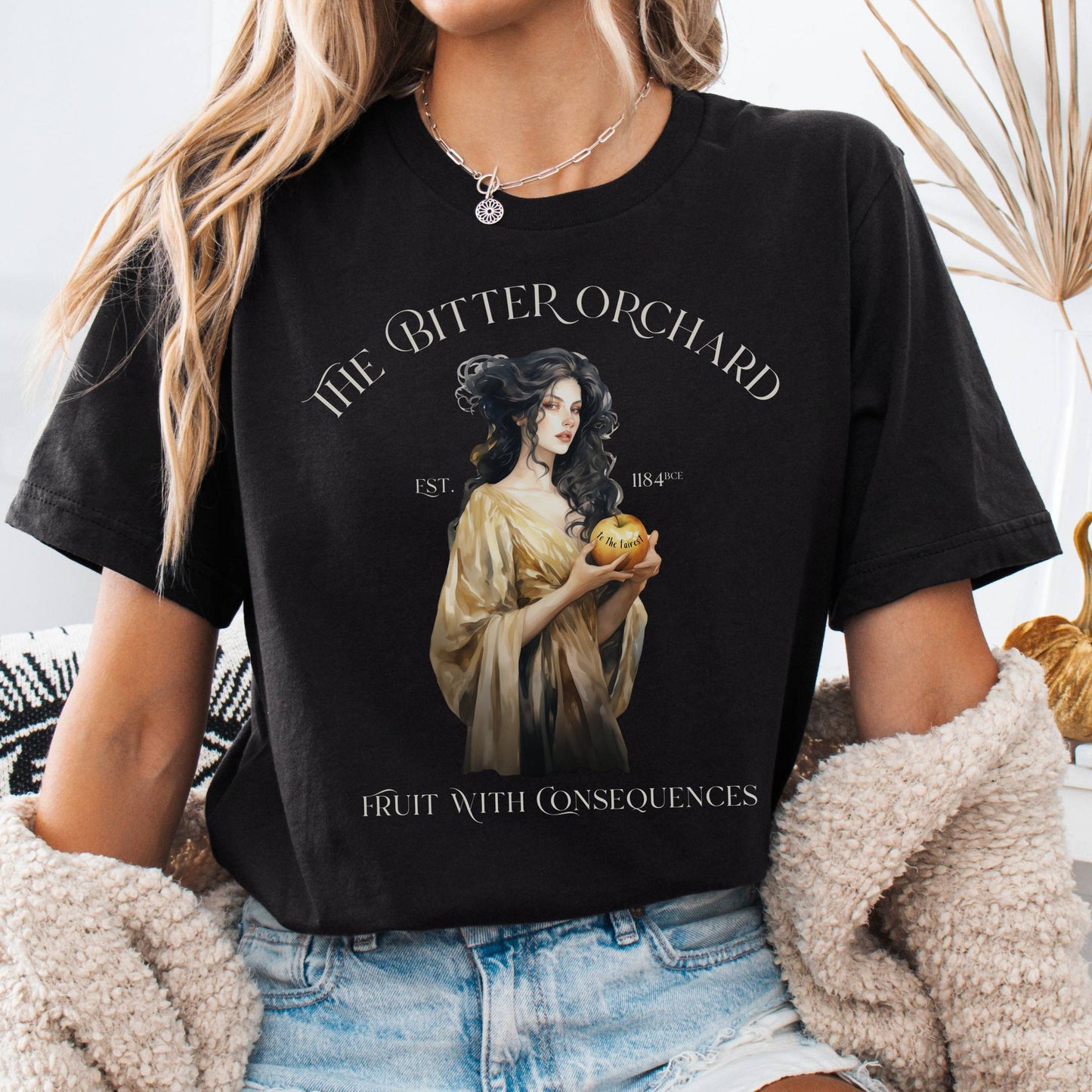 T-Shirt Black / S The Bitter Orchard Bella + Canvas Tee – Fruit With Consequences The Mystic Eden