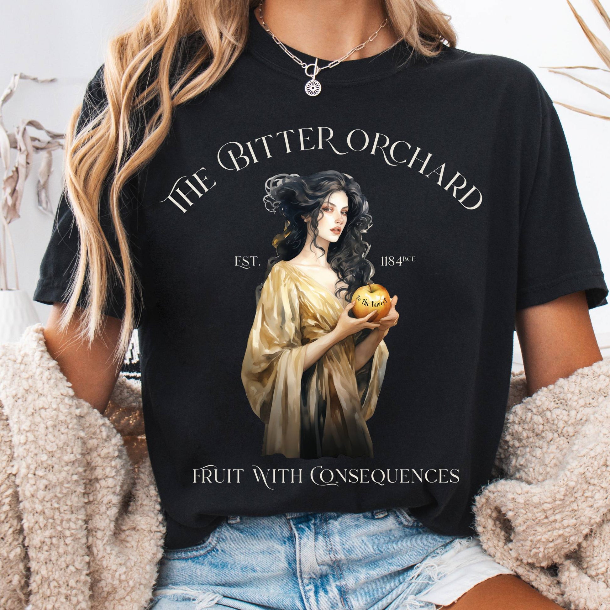 T-Shirt Black / S The Bitter Orchard T-Shirt β Fruit With Consequences The Mystic Eden