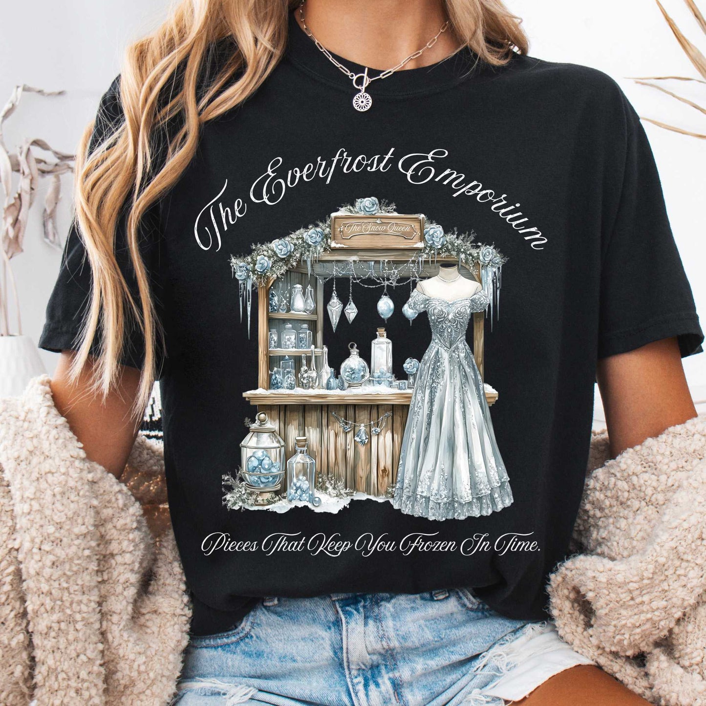 T-Shirt Black / S The Everfrost Emporium Fairytale Shirt The Mystic Eden