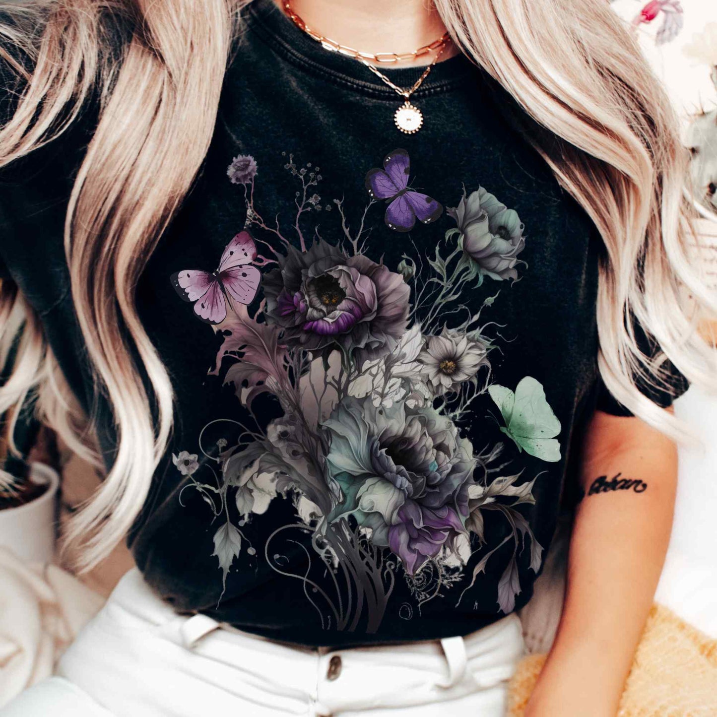 T-Shirt Black / S Witchy Whimsigoth T-shirt The Mystic Eden