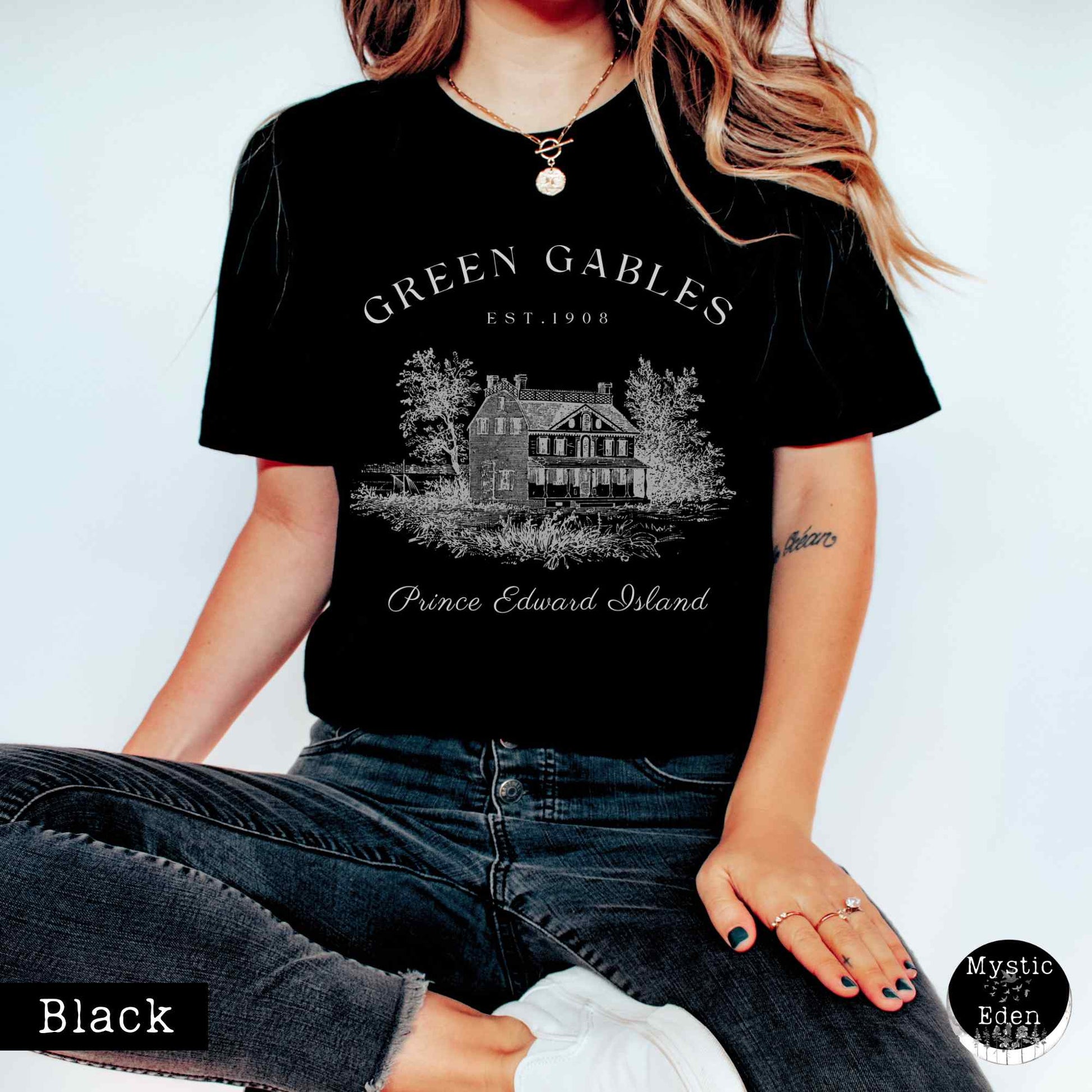 T-Shirt Black / XS Anne of Green Gables Shirt The Mystic Eden