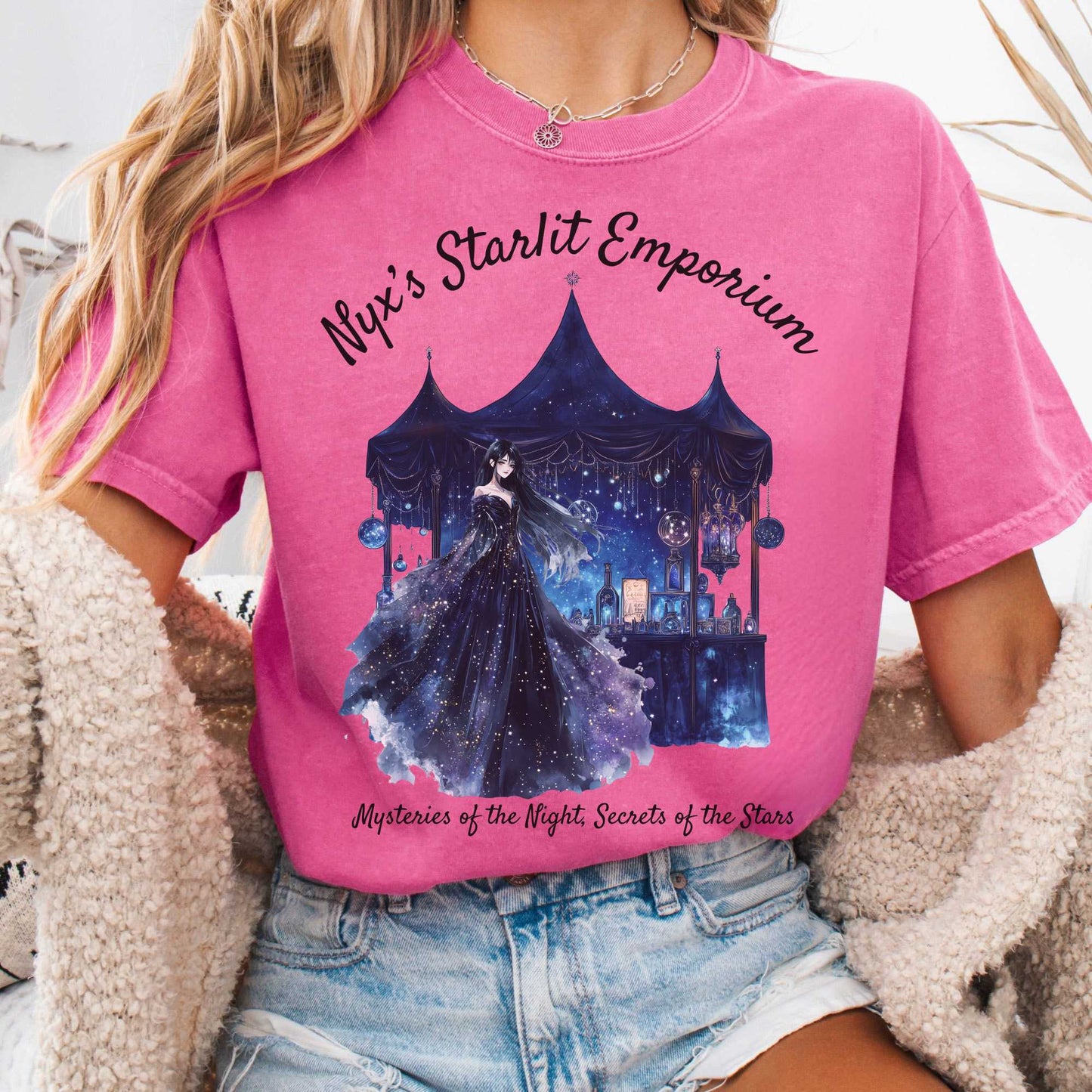 T-Shirt Crunchberry / S Nyx's Starlit Emporium Greek Goddess Shirt The Mystic Eden