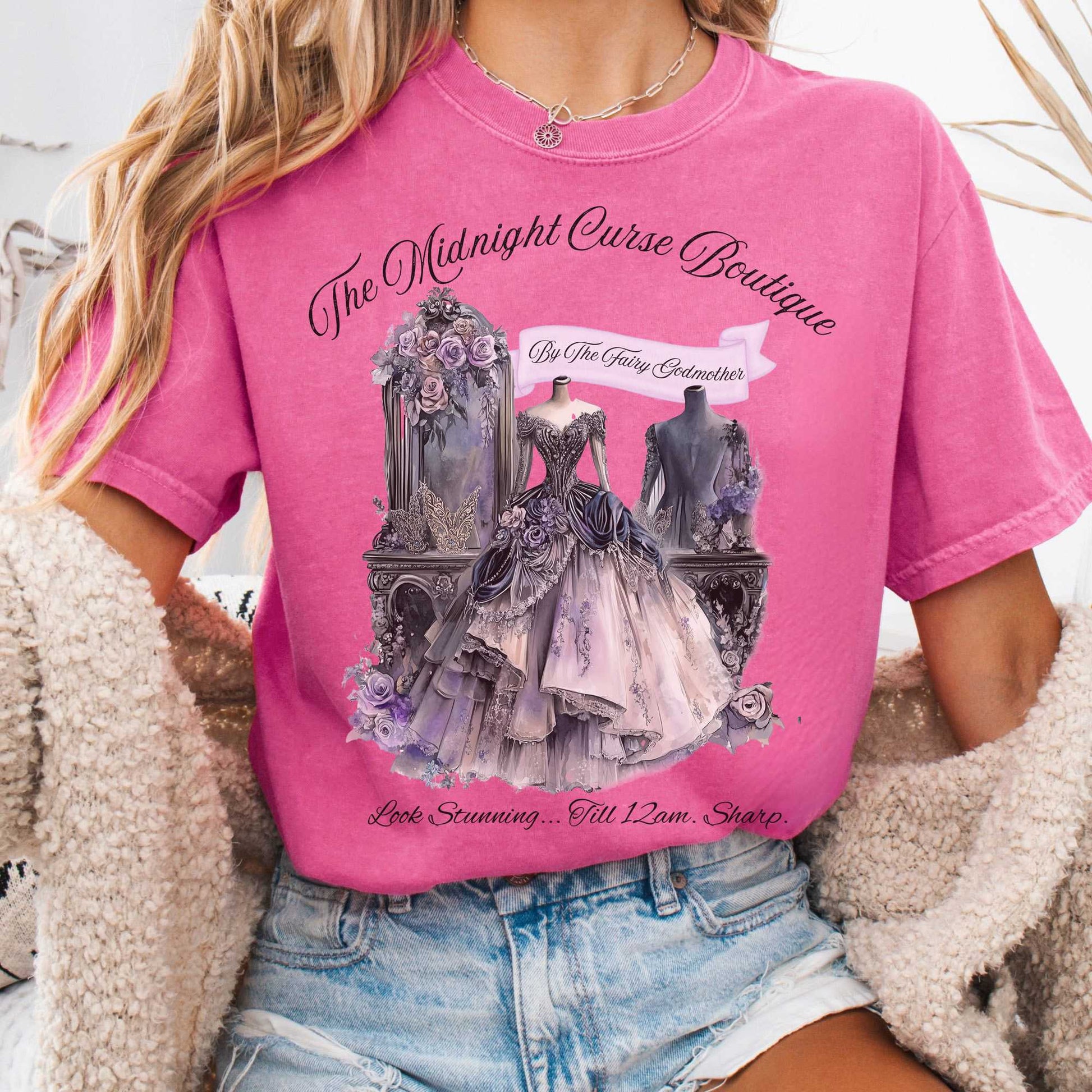 T-Shirt Crunchberry / S The Midnight Curse Boutique Fairytale Shirt The Mystic Eden