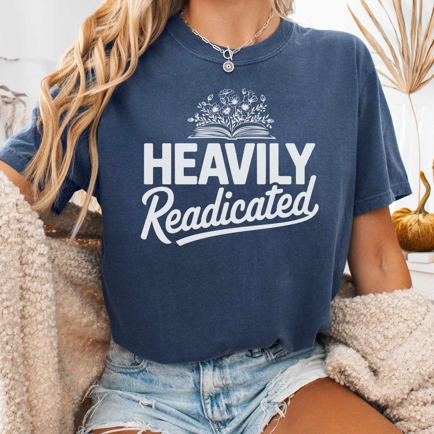 T-Shirt Denim / S Heavily Readicated Shirt The Mystic Eden