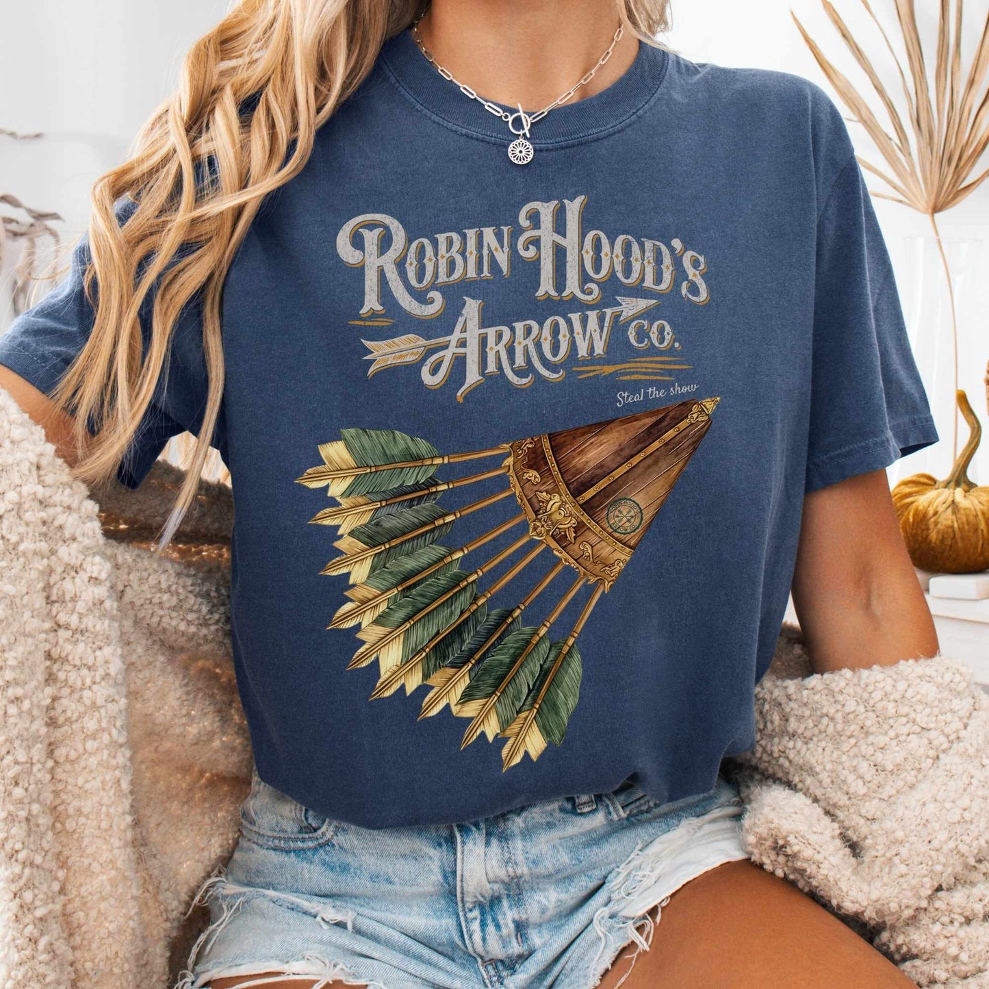 T-Shirt Denim / S Robin Hood's Arrow Co. Shirt The Mystic Eden