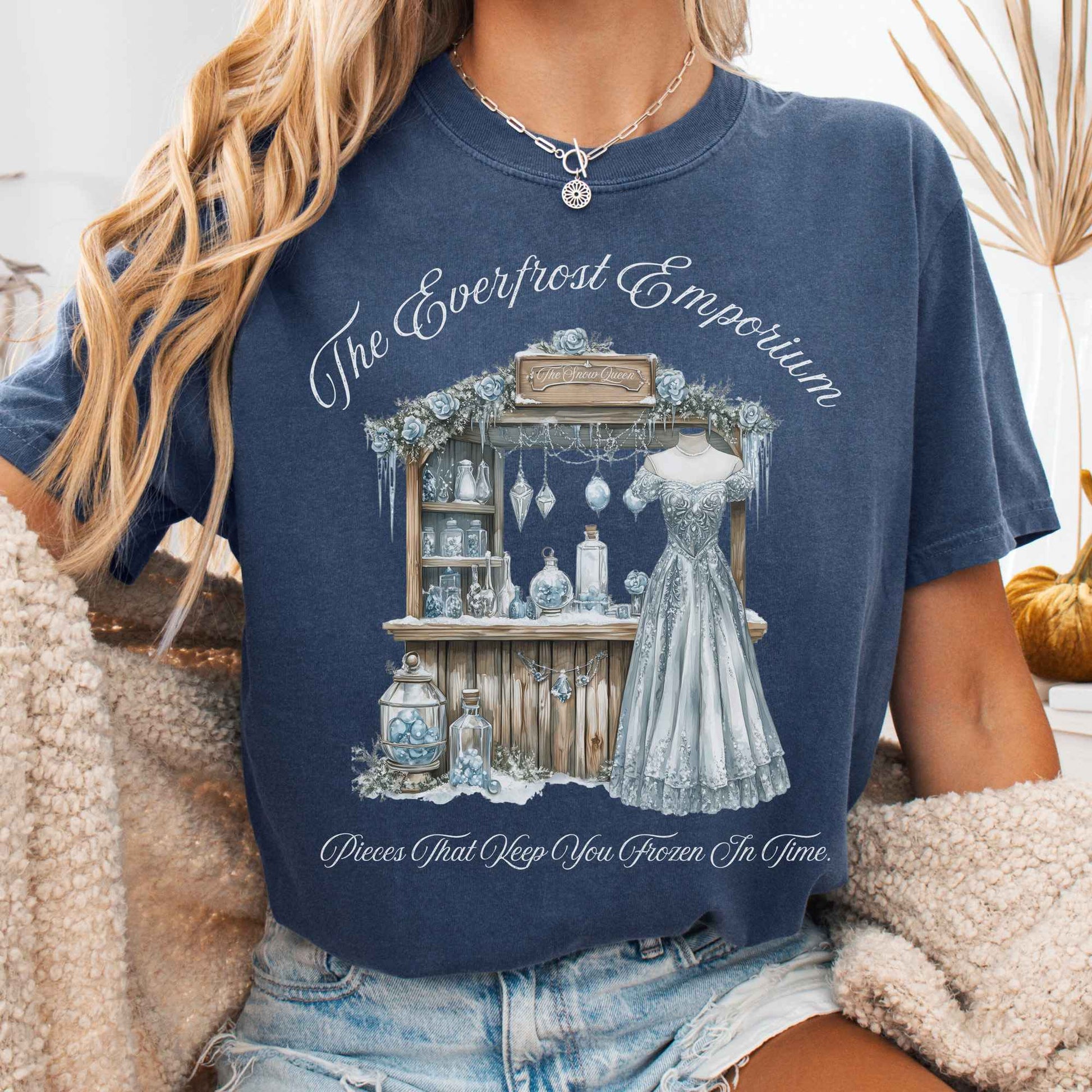 T-Shirt Denim / S The Everfrost Emporium Fairytale Shirt The Mystic Eden