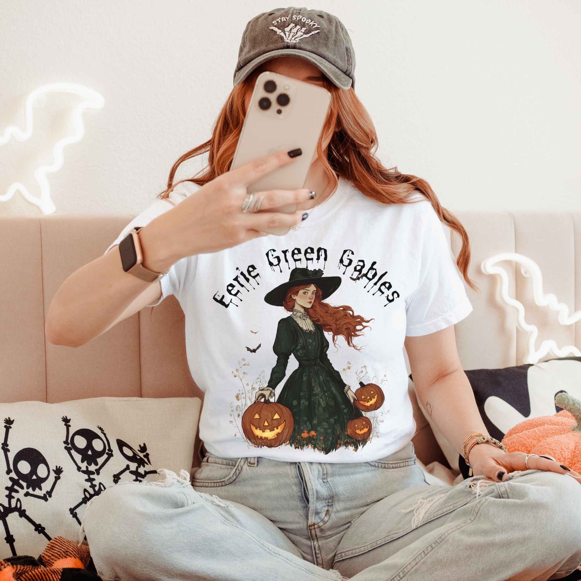 T-Shirt Eerie Green Gables Halloween Shirt The Mystic Eden