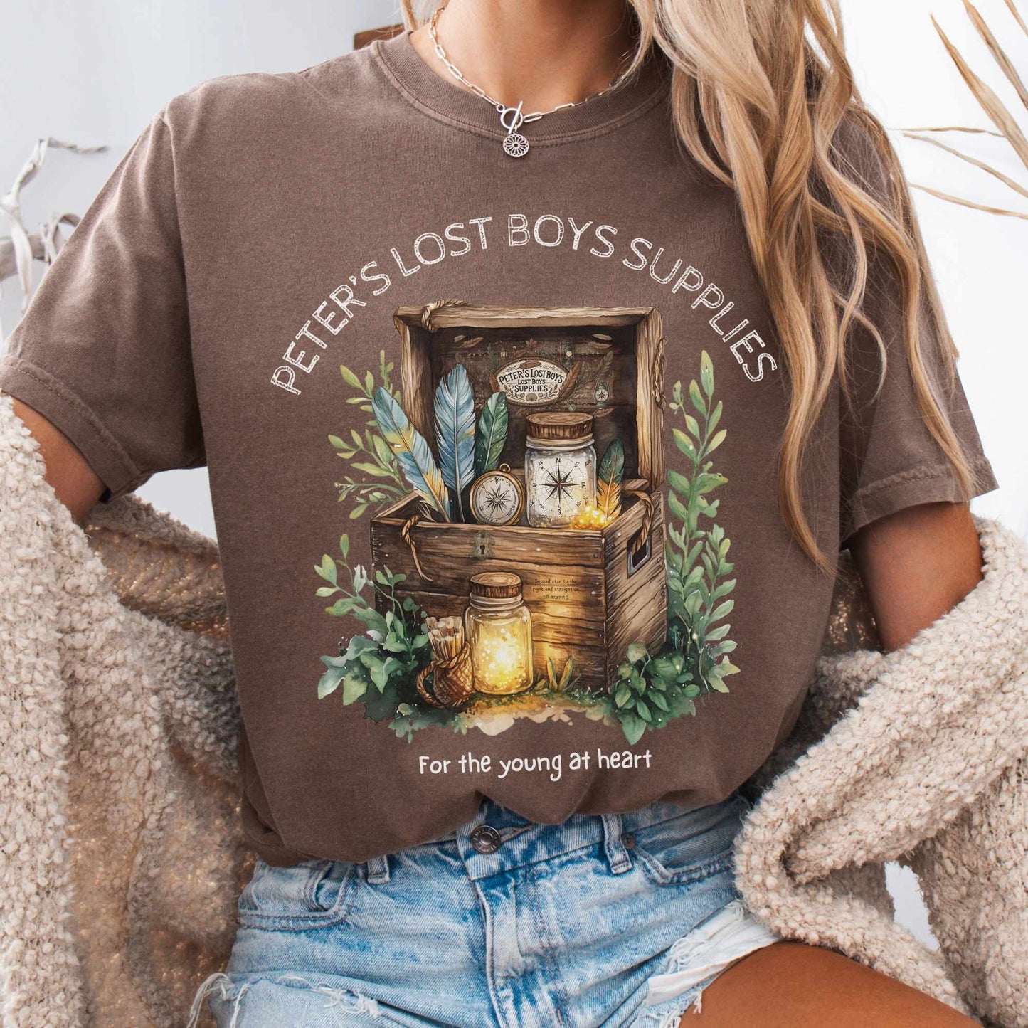 T-Shirt Espresso / S Peter's Lost Boys Supplies Shirt The Mystic Eden