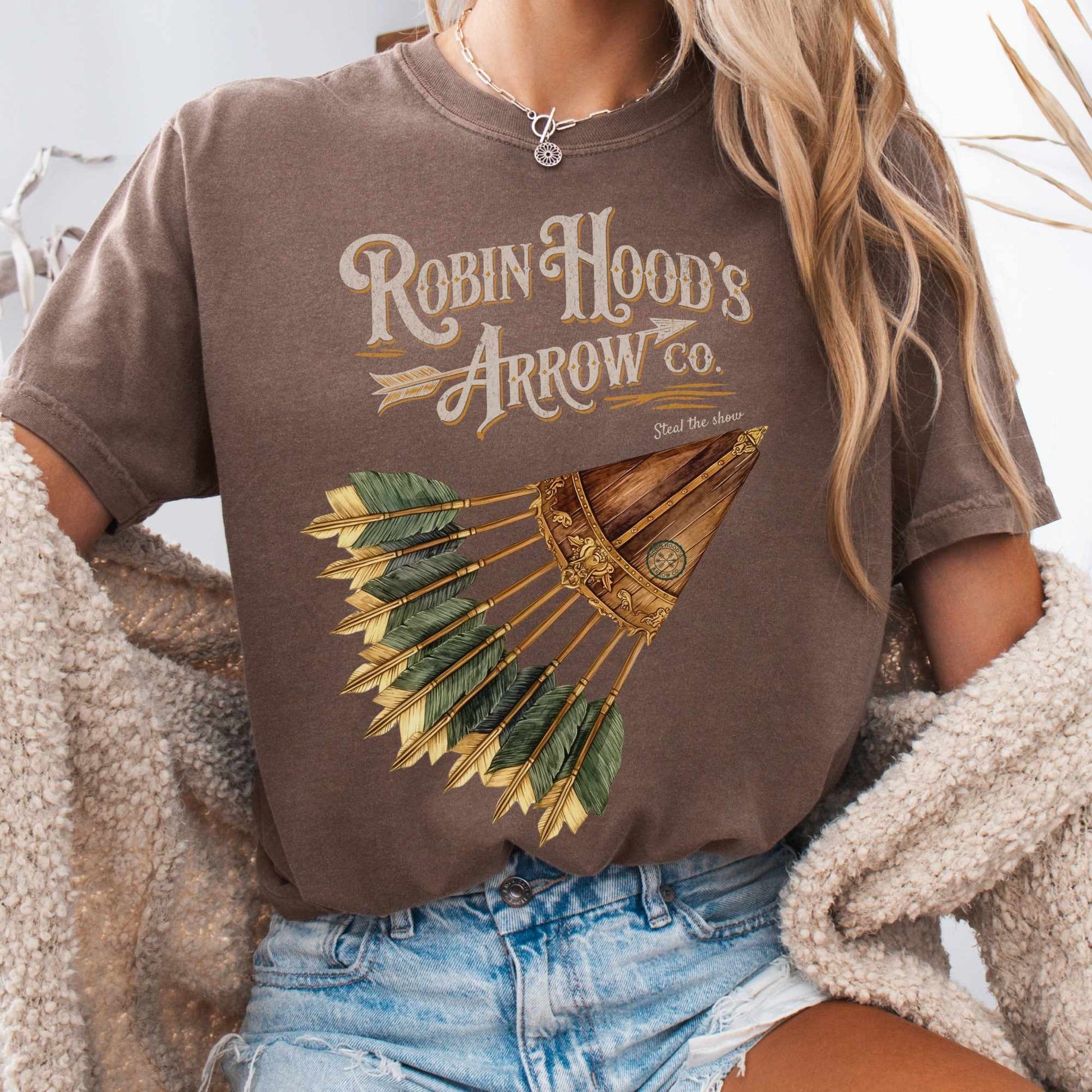 T-Shirt Espresso / S Robin Hood's Arrow Co. Shirt The Mystic Eden