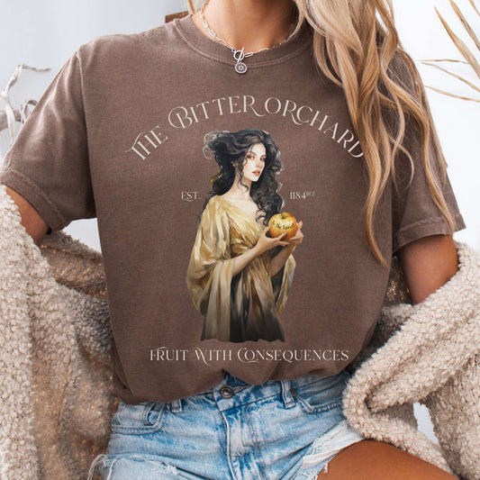 T-Shirt Espresso / S The Bitter Orchard T-Shirt – Fruit With Consequences The Mystic Eden