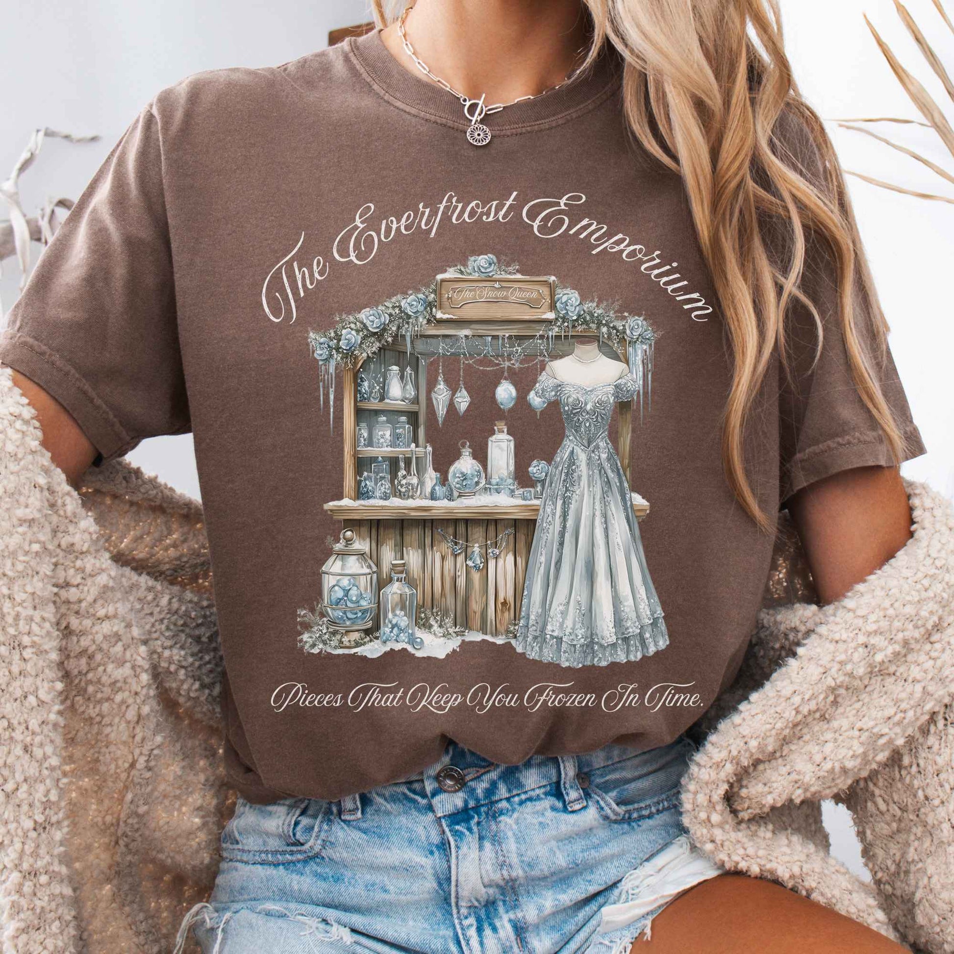 T-Shirt Espresso / S The Everfrost Emporium Fairytale Shirt The Mystic Eden