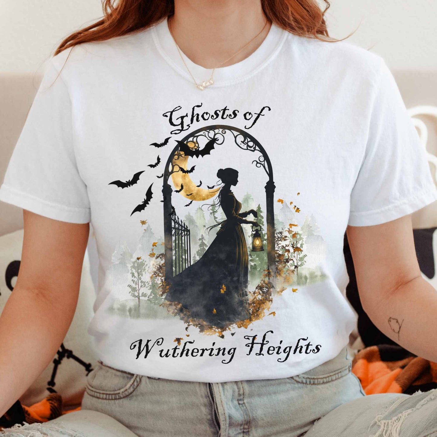 T-Shirt Ghosts of Wuthering Heights Halloween Shirt The Mystic Eden