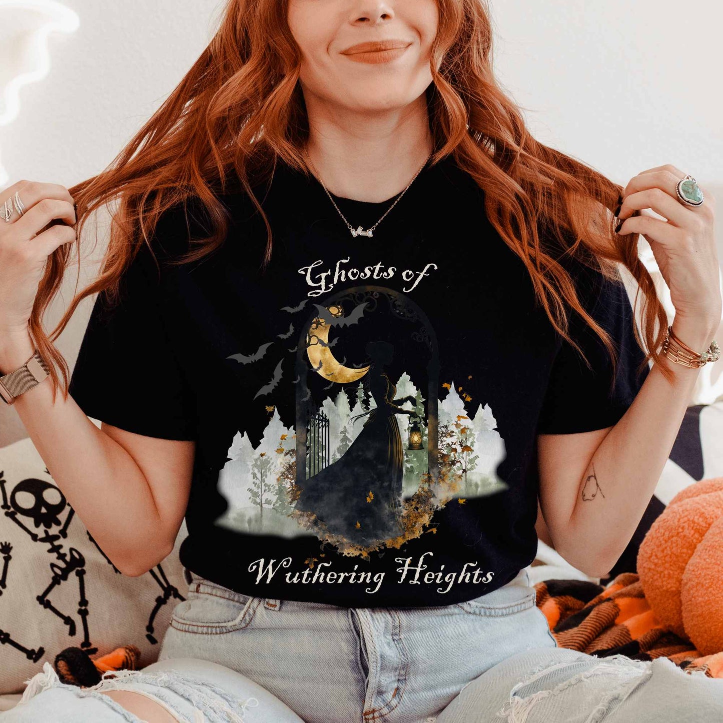 T-Shirt Ghosts of Wuthering Heights Halloween Shirt The Mystic Eden