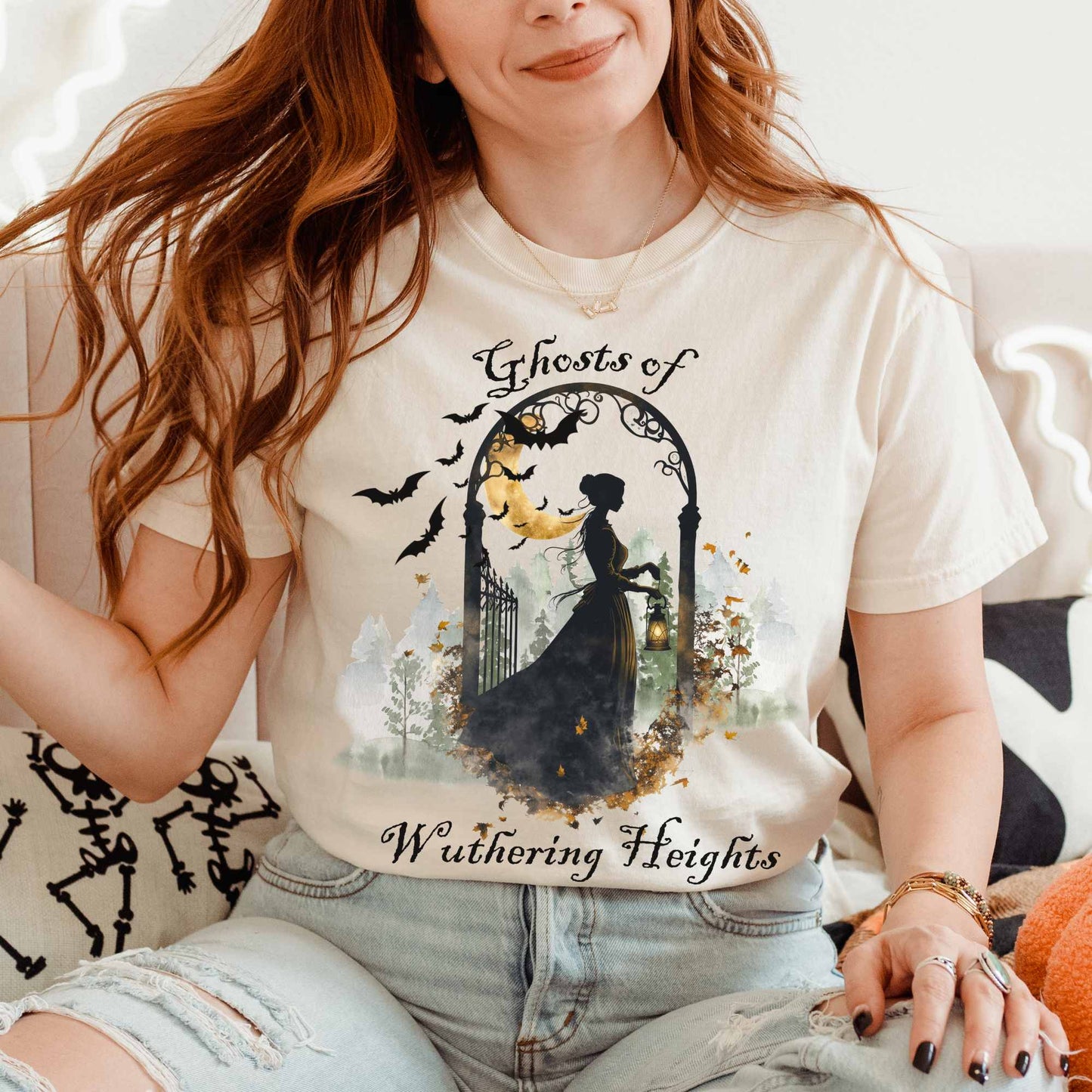 T-Shirt Ghosts of Wuthering Heights Halloween Shirt The Mystic Eden