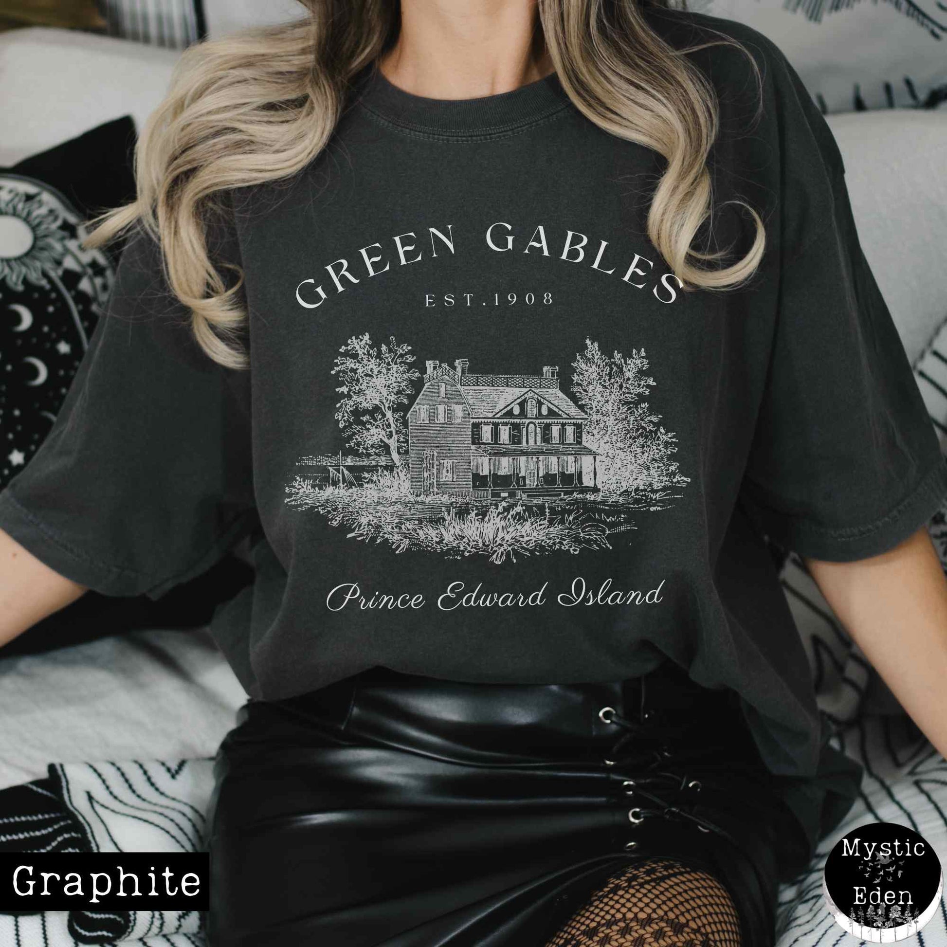 T-Shirt Graphite / S Vintage Anne of Green Gables T-Shirt The Mystic Eden