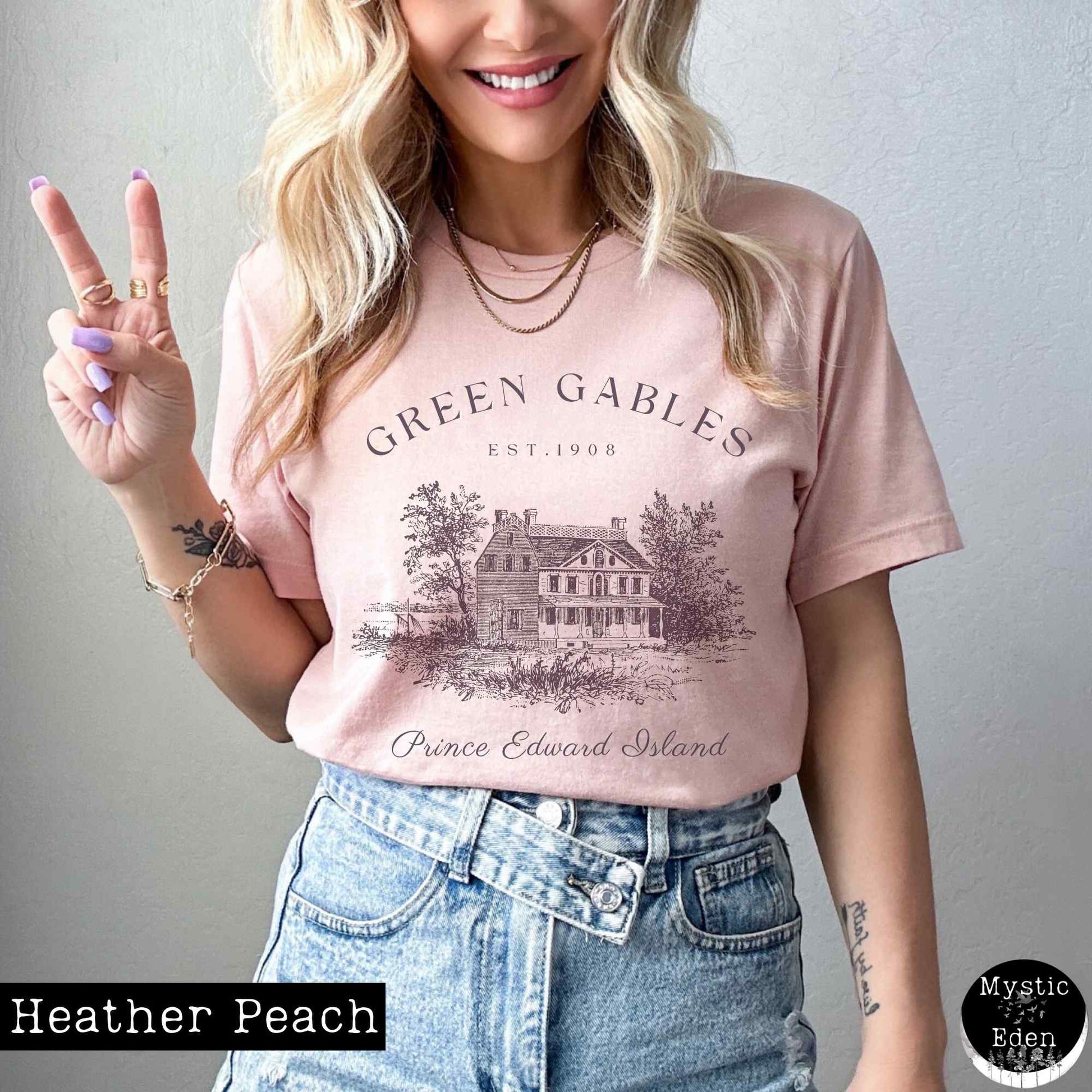 T-Shirt Heather Peach / XS Anne of Green Gables Shirt The Mystic Eden