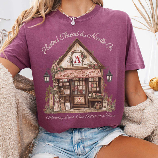 T-Shirt Hester's Thread & Needle Co. Scarlet Letter Tee The Mystic Eden
