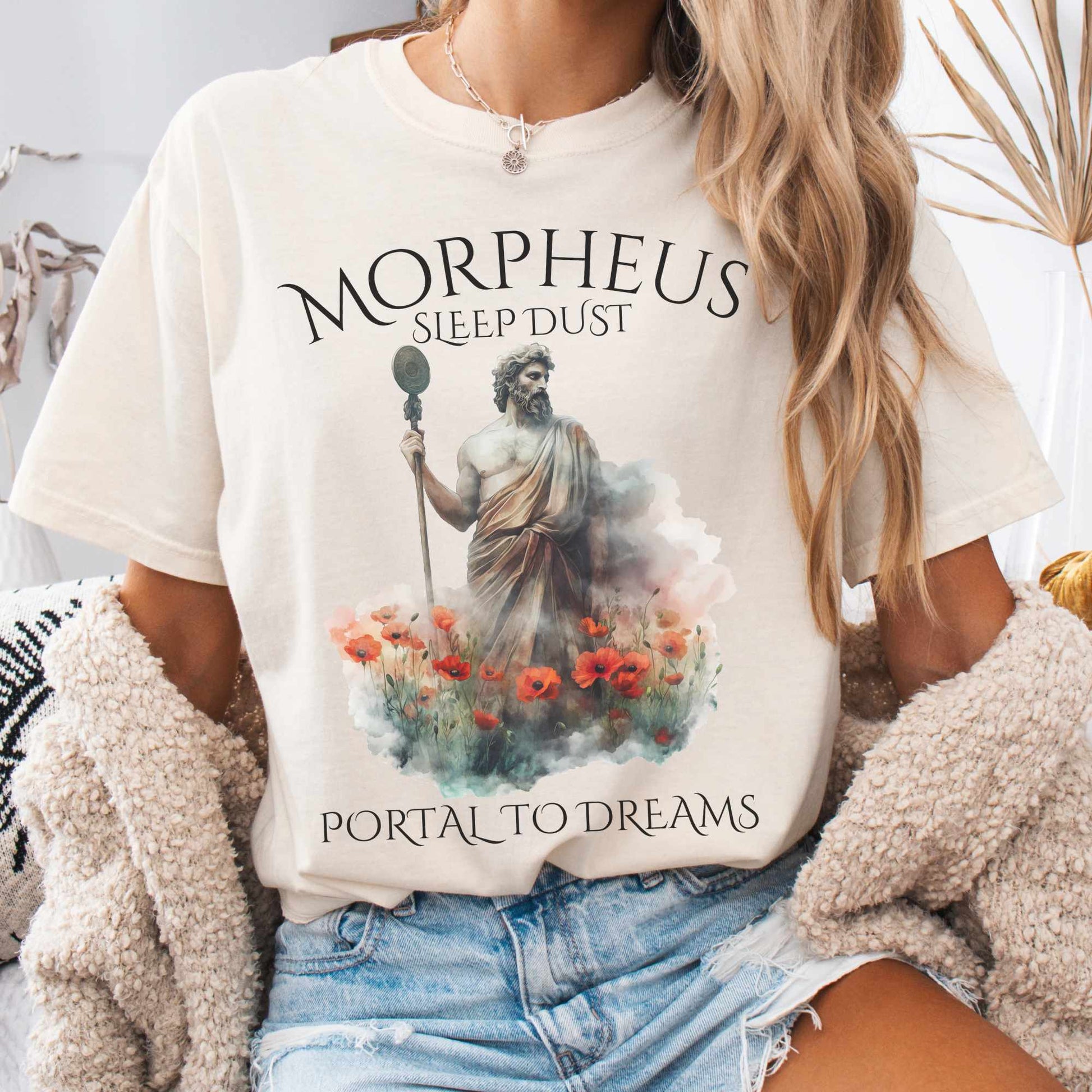 T-Shirt Ivory / S Morpheus' Sleep Dust - Portal to Dreams Tee The Mystic Eden