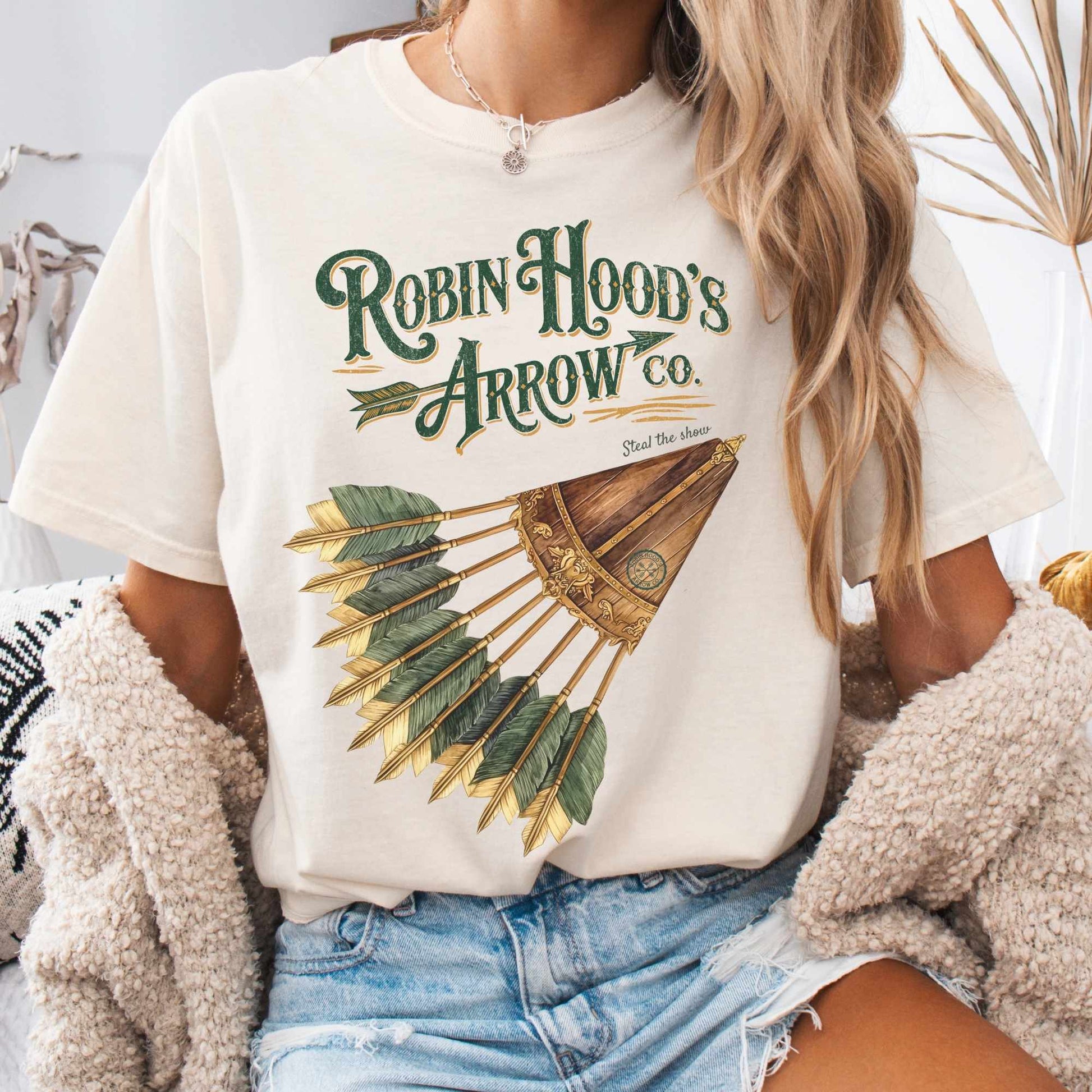T-Shirt Ivory / S Robin Hood's Arrow Co. Shirt The Mystic Eden