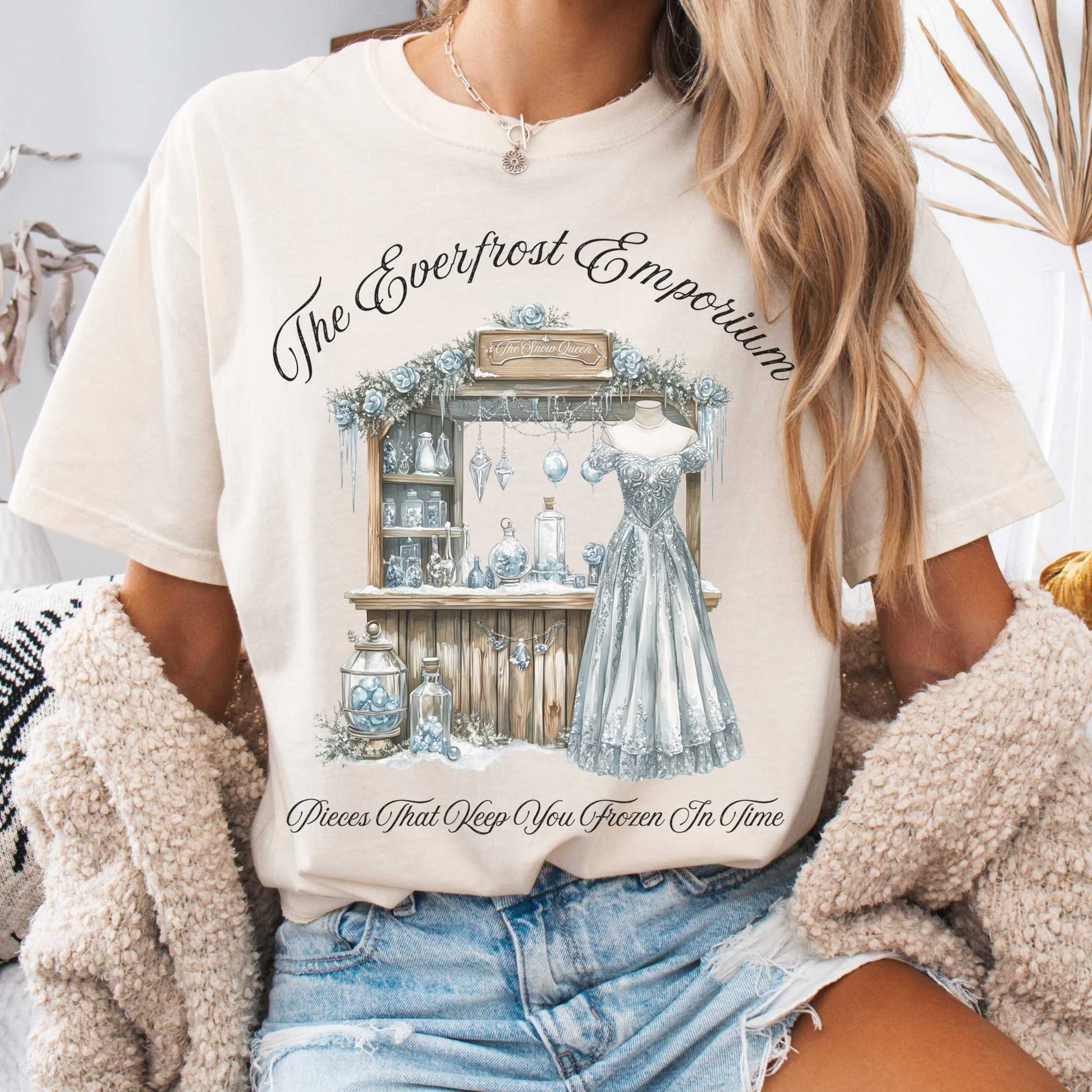 T-Shirt Ivory / S The Everfrost Emporium Fairytale Shirt The Mystic Eden