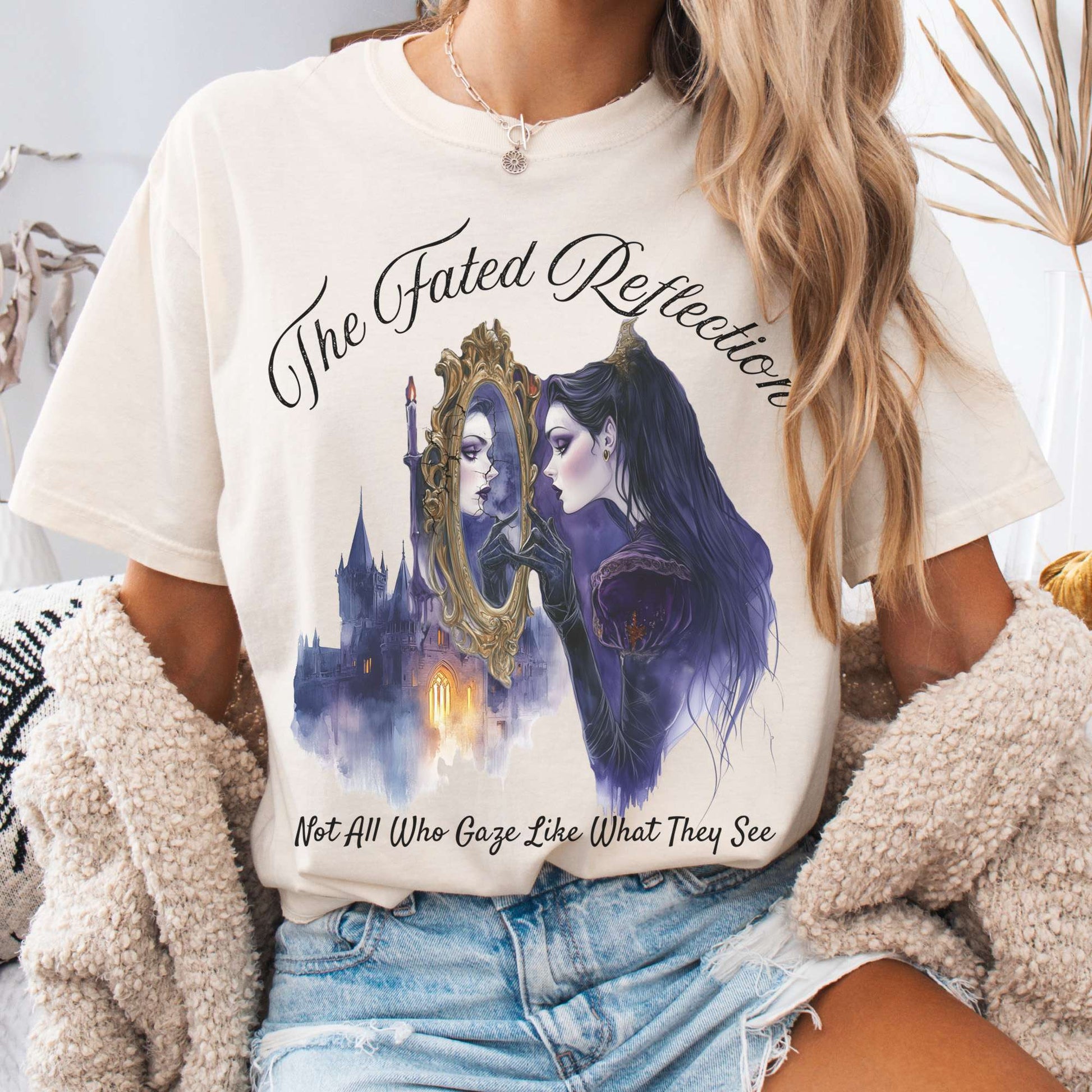T-Shirt Ivory / S The Fated Reflection Fairytale Shirt The Mystic Eden