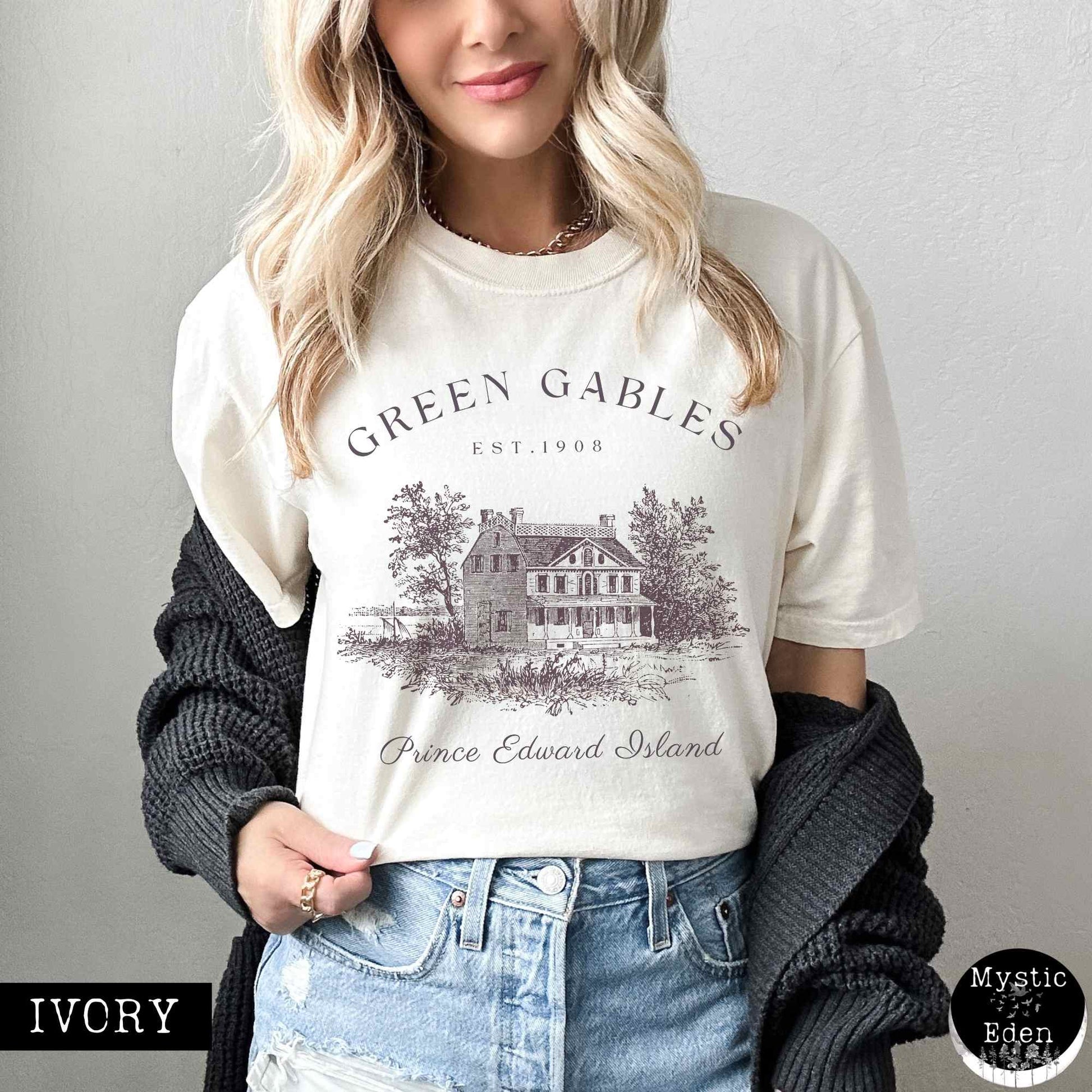 T-Shirt Ivory / S Vintage Anne of Green Gables T-Shirt The Mystic Eden