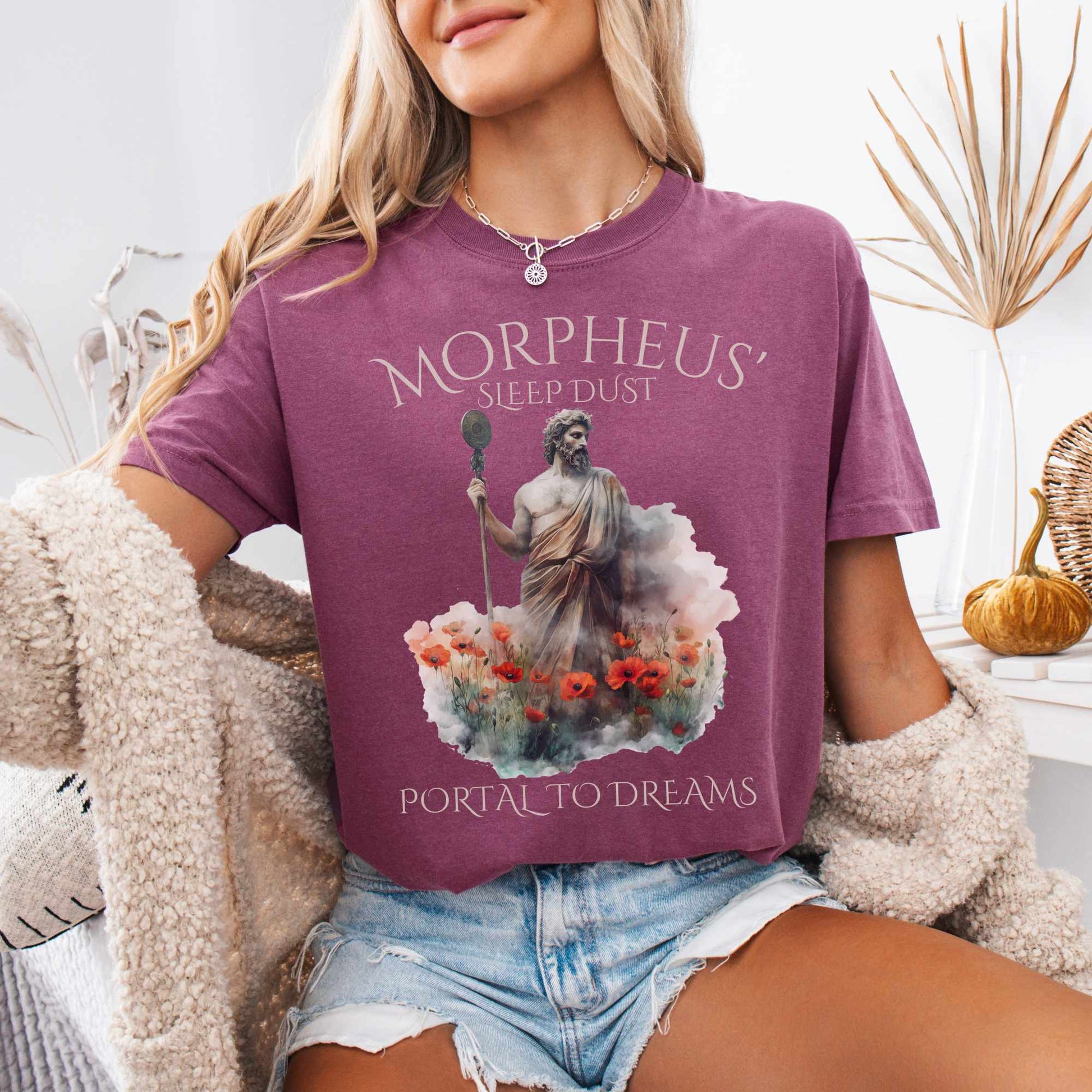 T-Shirt Morpheus' Sleep Dust - Portal to Dreams Tee The Mystic Eden