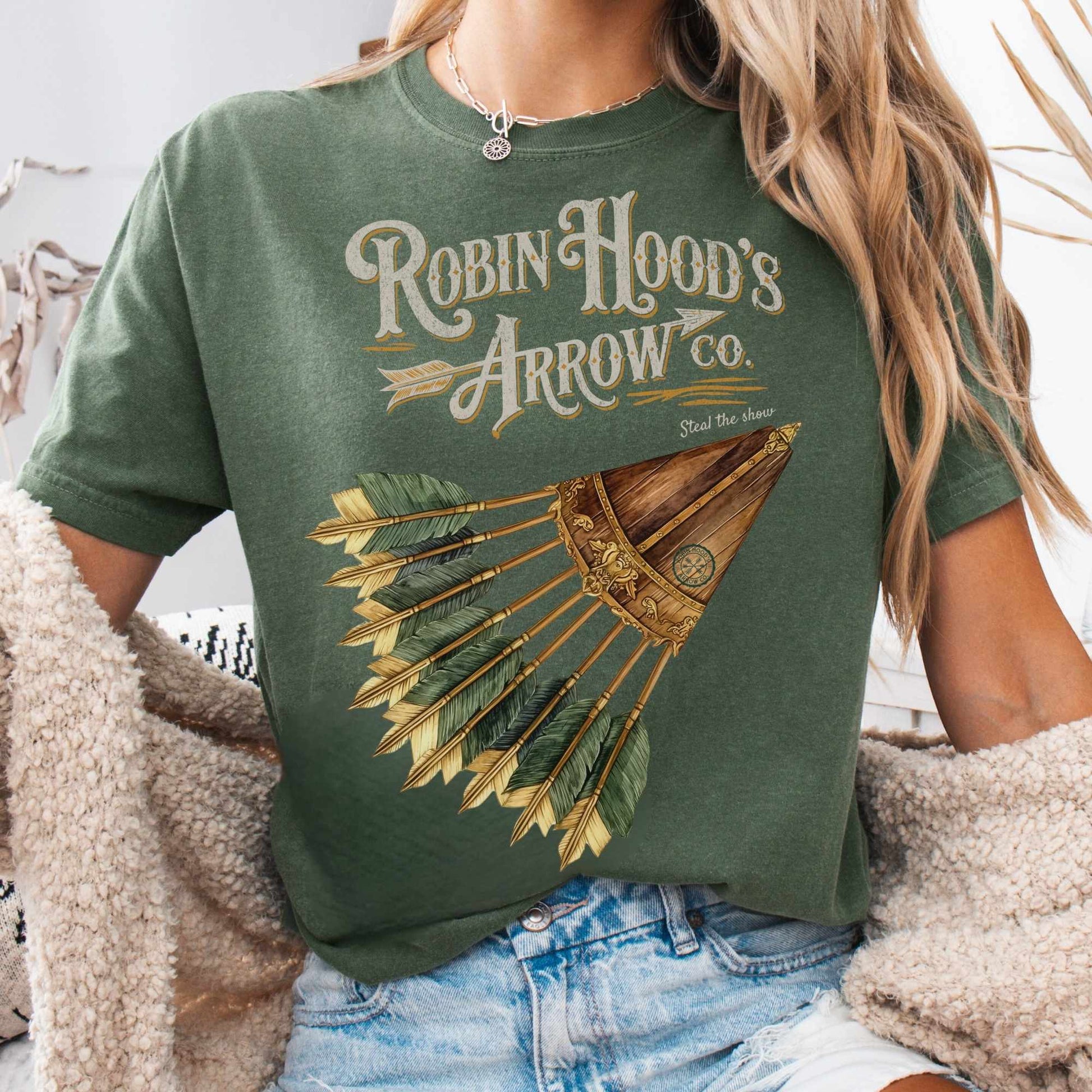 T-Shirt Moss / S Robin Hood's Arrow Co. Shirt The Mystic Eden