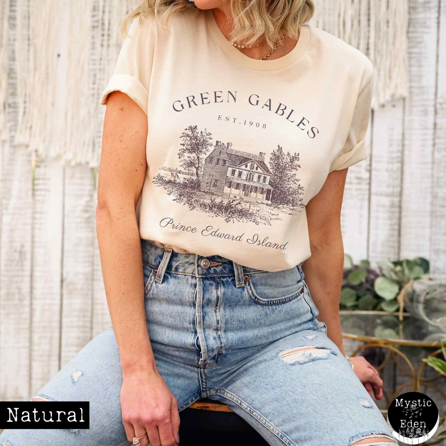 T-Shirt Natural / XS Anne of Green Gables Shirt The Mystic Eden
