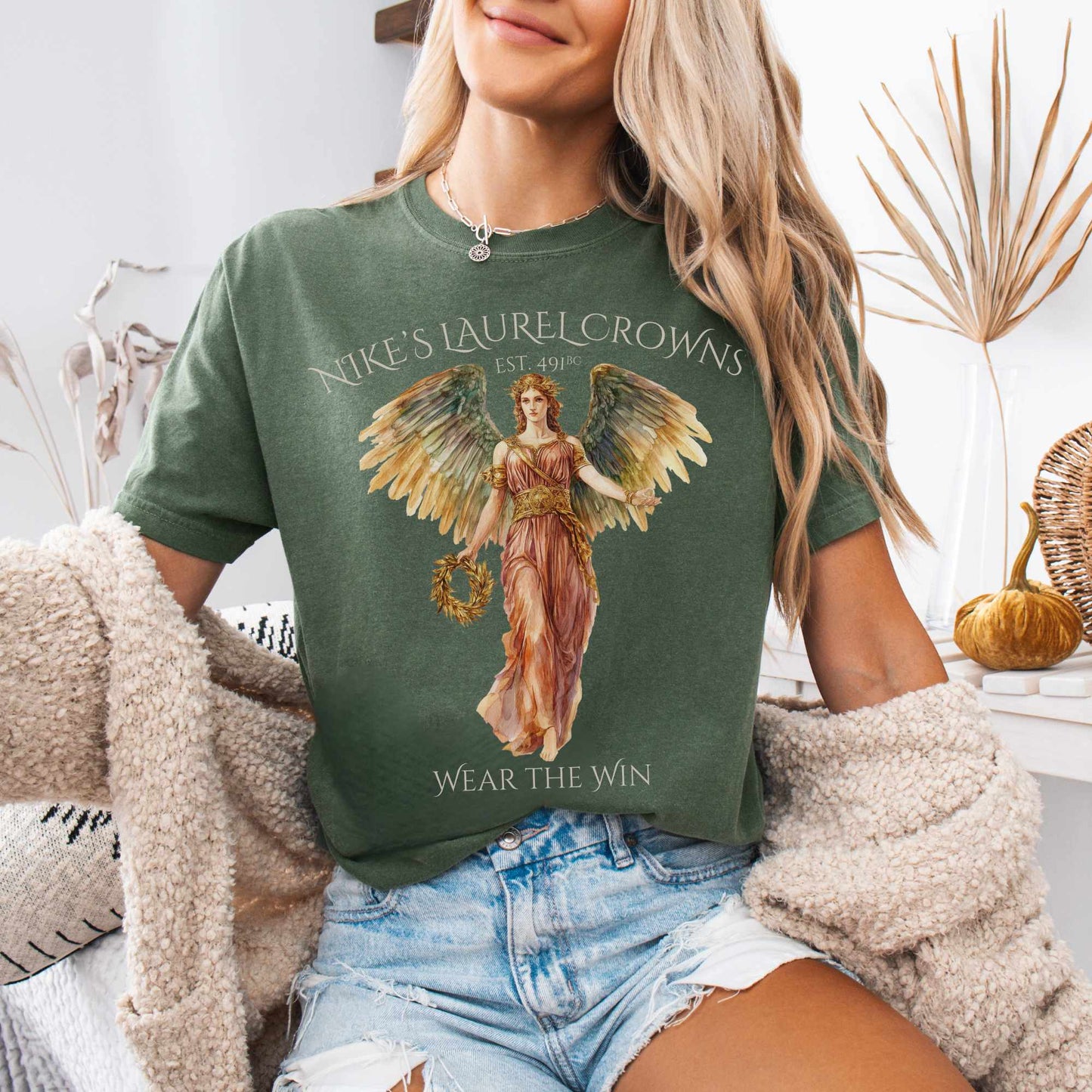 T-Shirt Nike's Laurel Crowns Tee The Mystic Eden