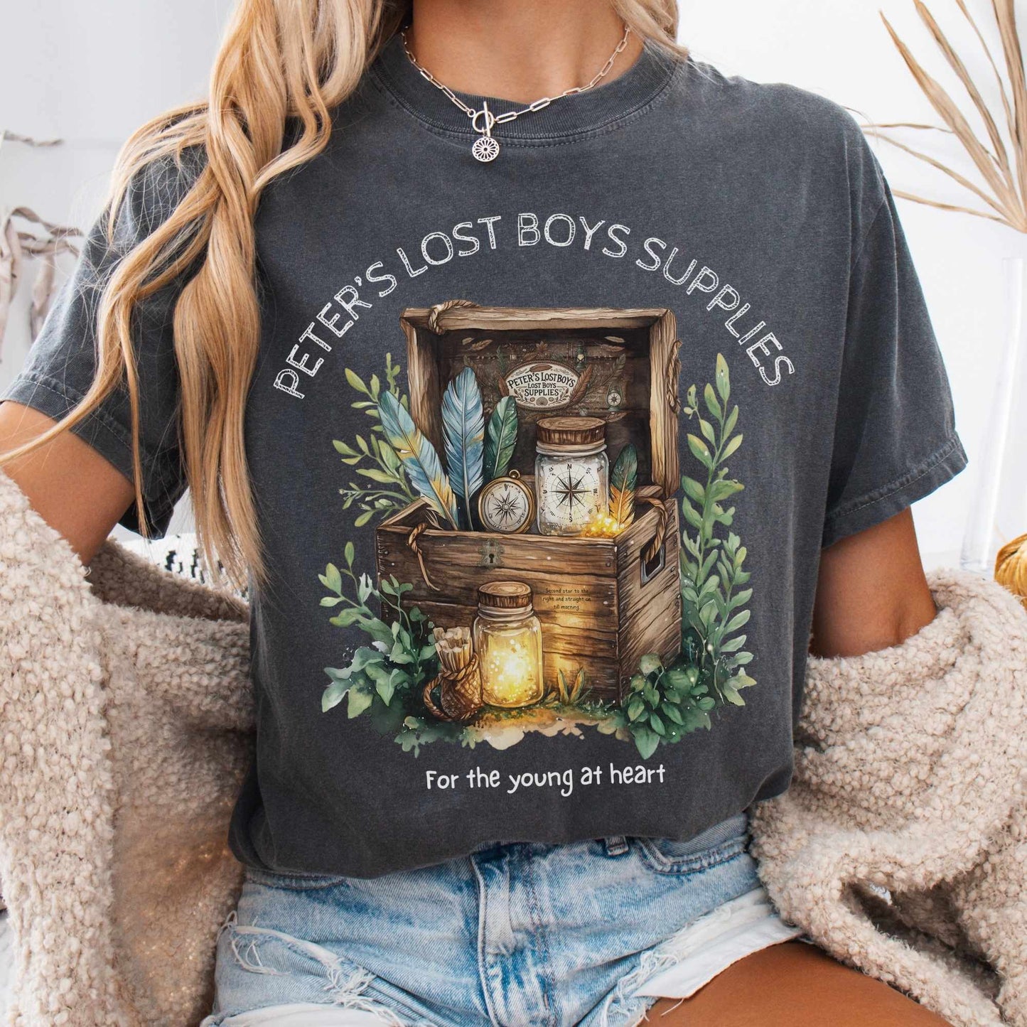 T-Shirt Pepper / S Peter's Lost Boys Supplies Shirt The Mystic Eden