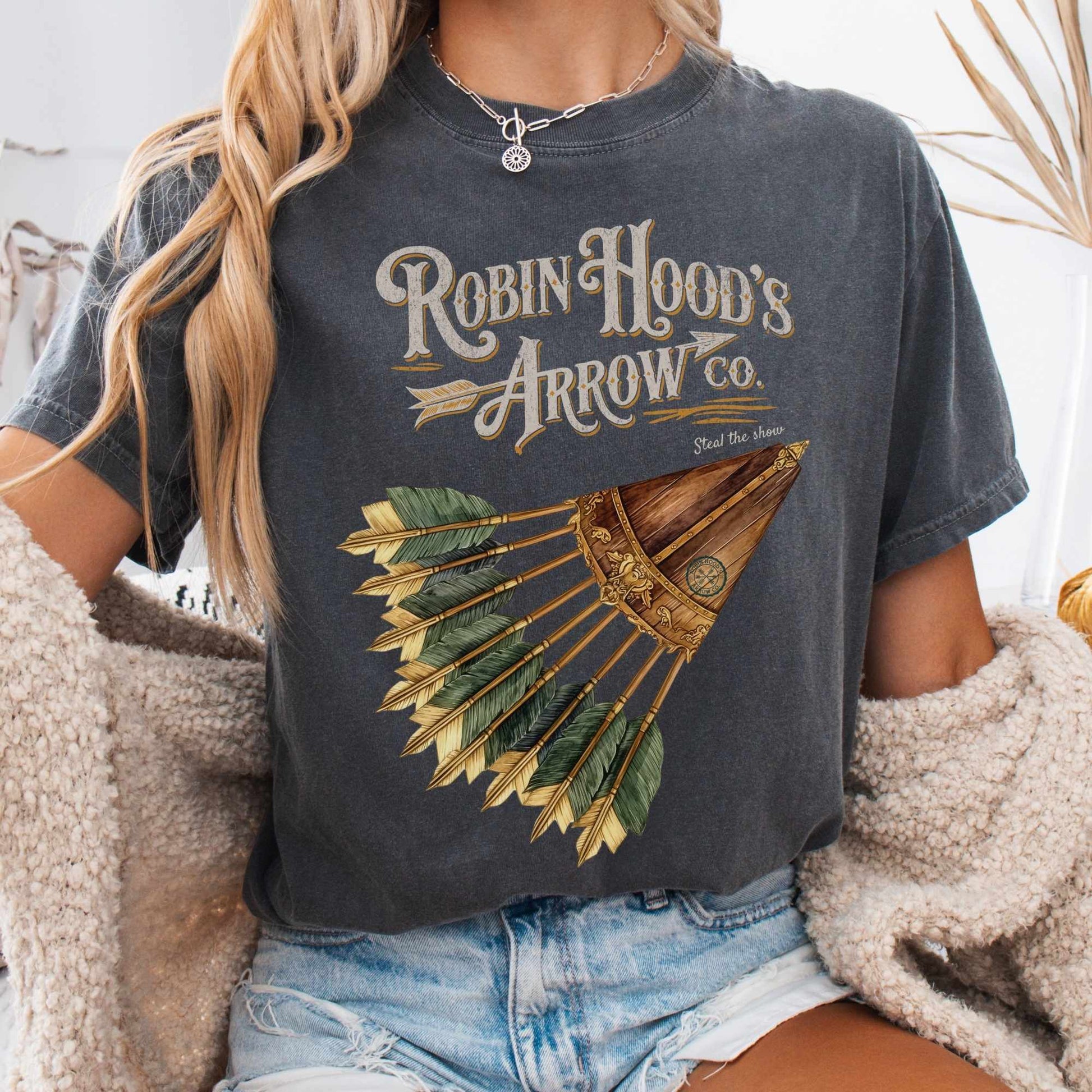 T-Shirt Pepper / S Robin Hood's Arrow Co. Shirt The Mystic Eden
