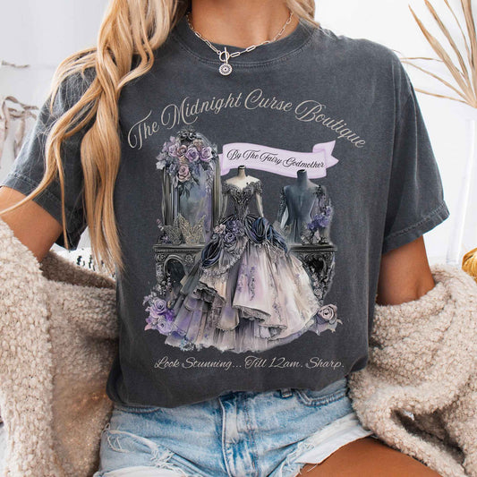 T-Shirt Pepper / S The Midnight Curse Boutique Fairytale Shirt The Mystic Eden