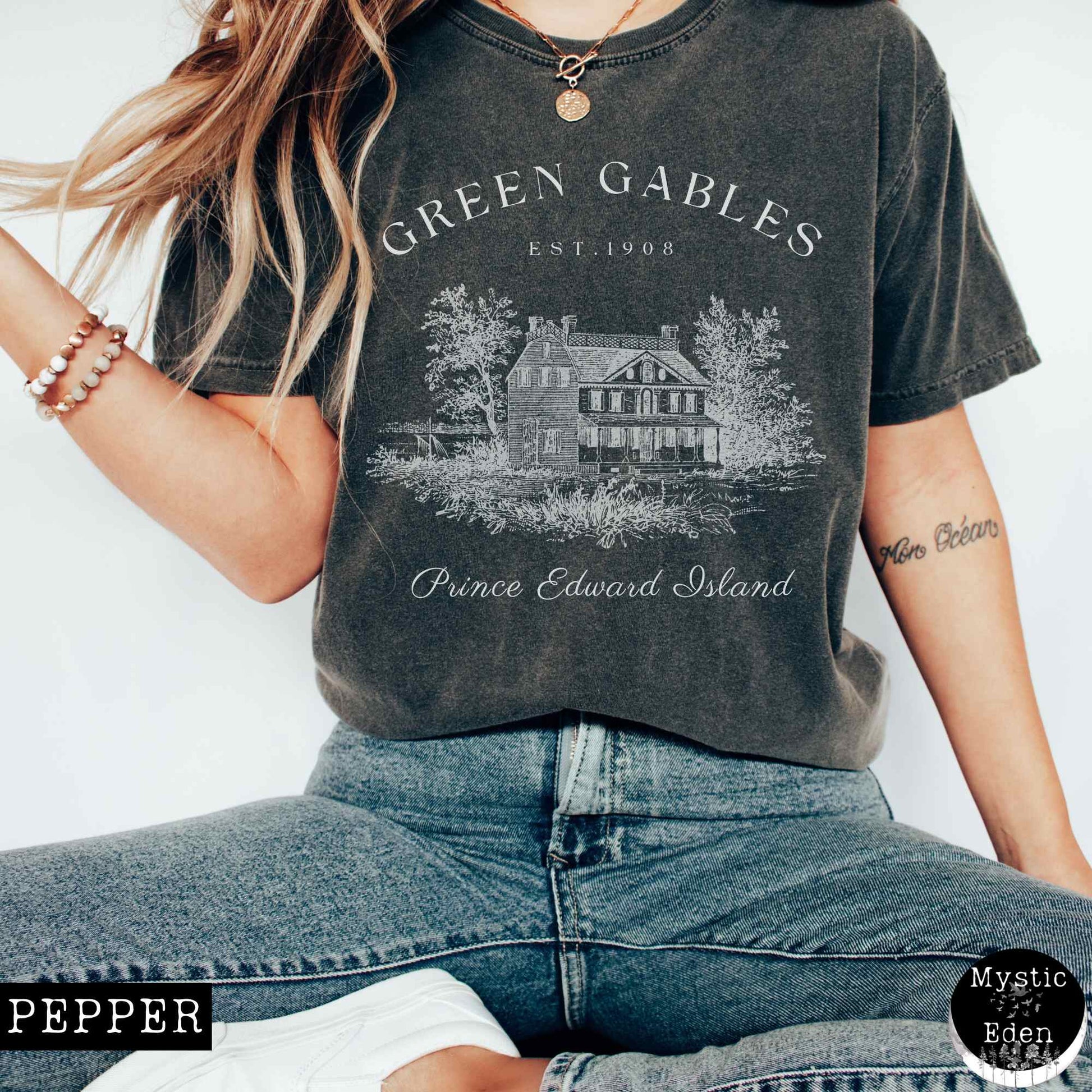T-Shirt Pepper / S Vintage Anne of Green Gables T-Shirt The Mystic Eden