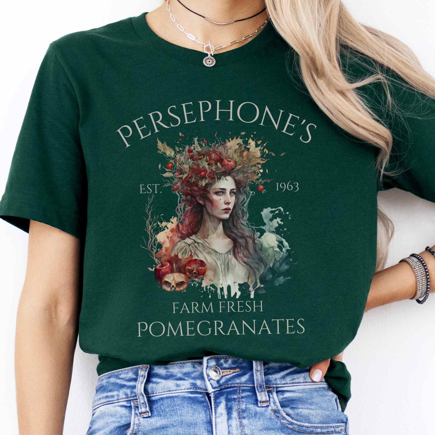 T-Shirt Persephone Greek Mythology Shirt The Mystic Eden