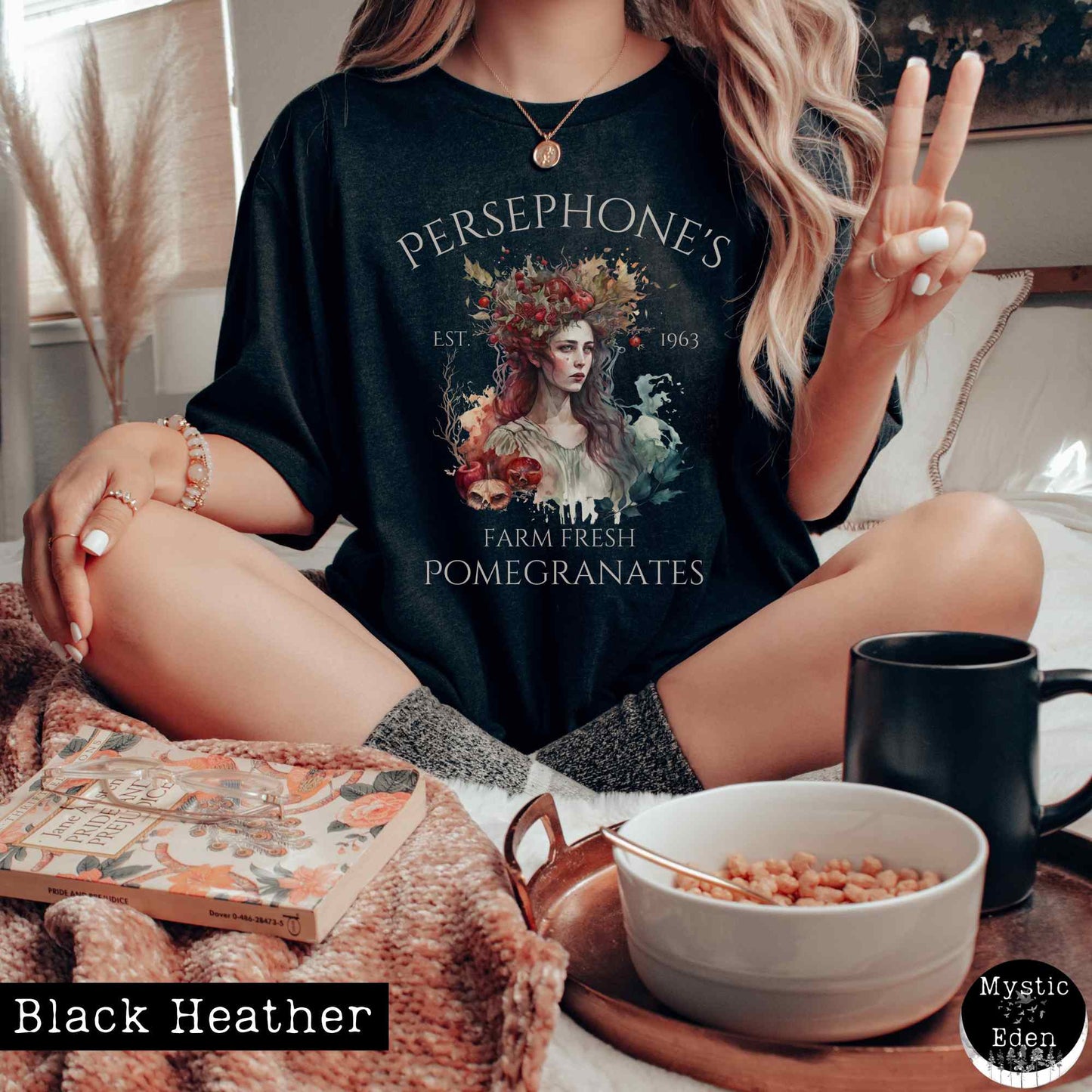 T-Shirt Persephone Greek Mythology Shirt The Mystic Eden