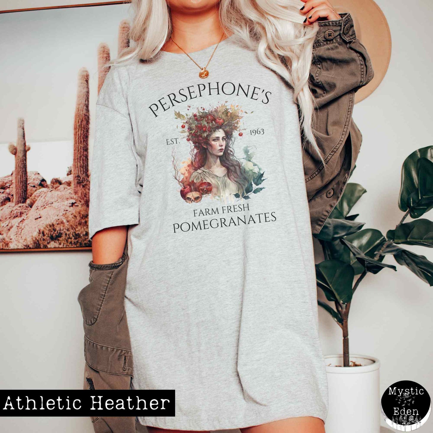 T-Shirt Persephone Greek Mythology Shirt The Mystic Eden