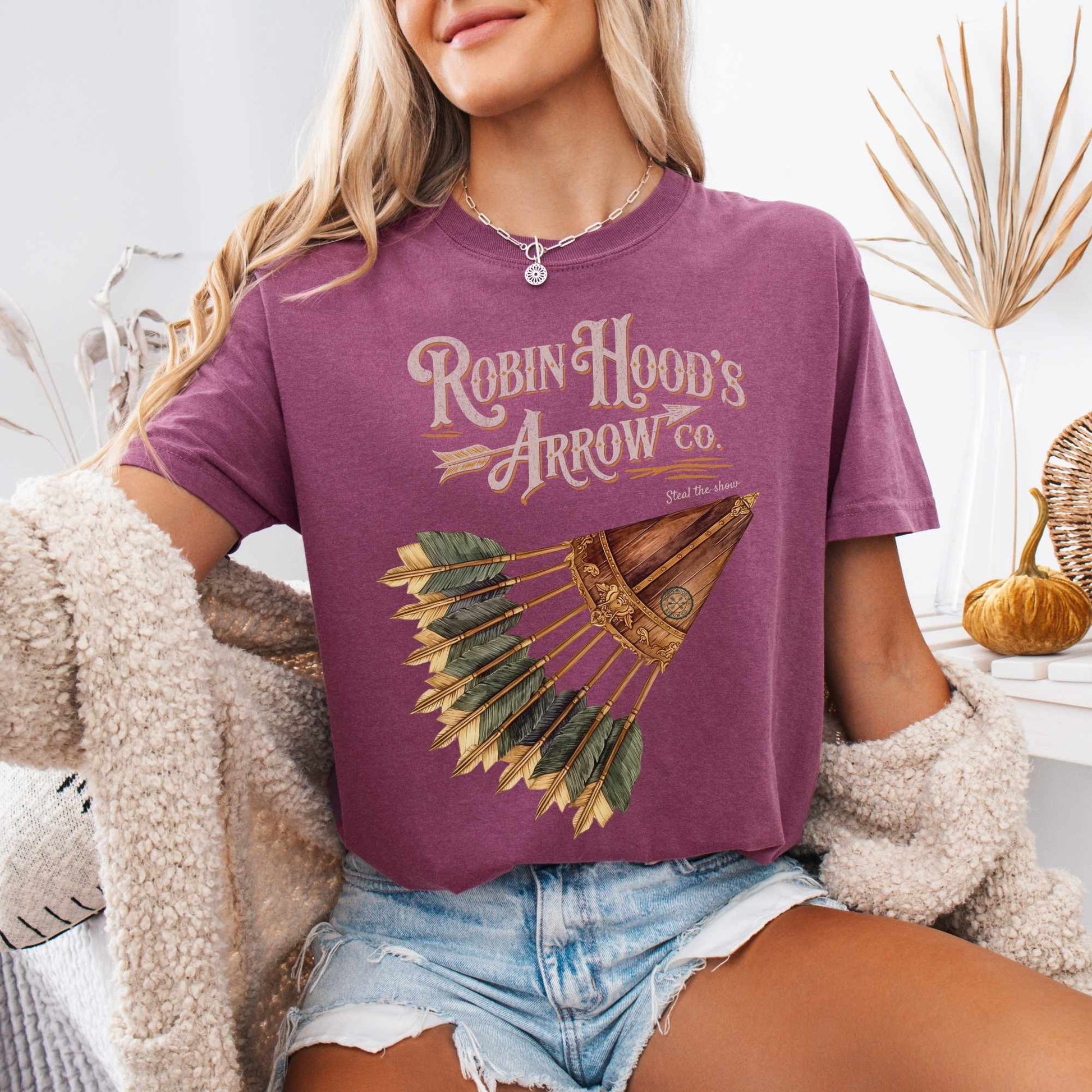 T-Shirt Robin Hood's Arrow Co. Shirt The Mystic Eden