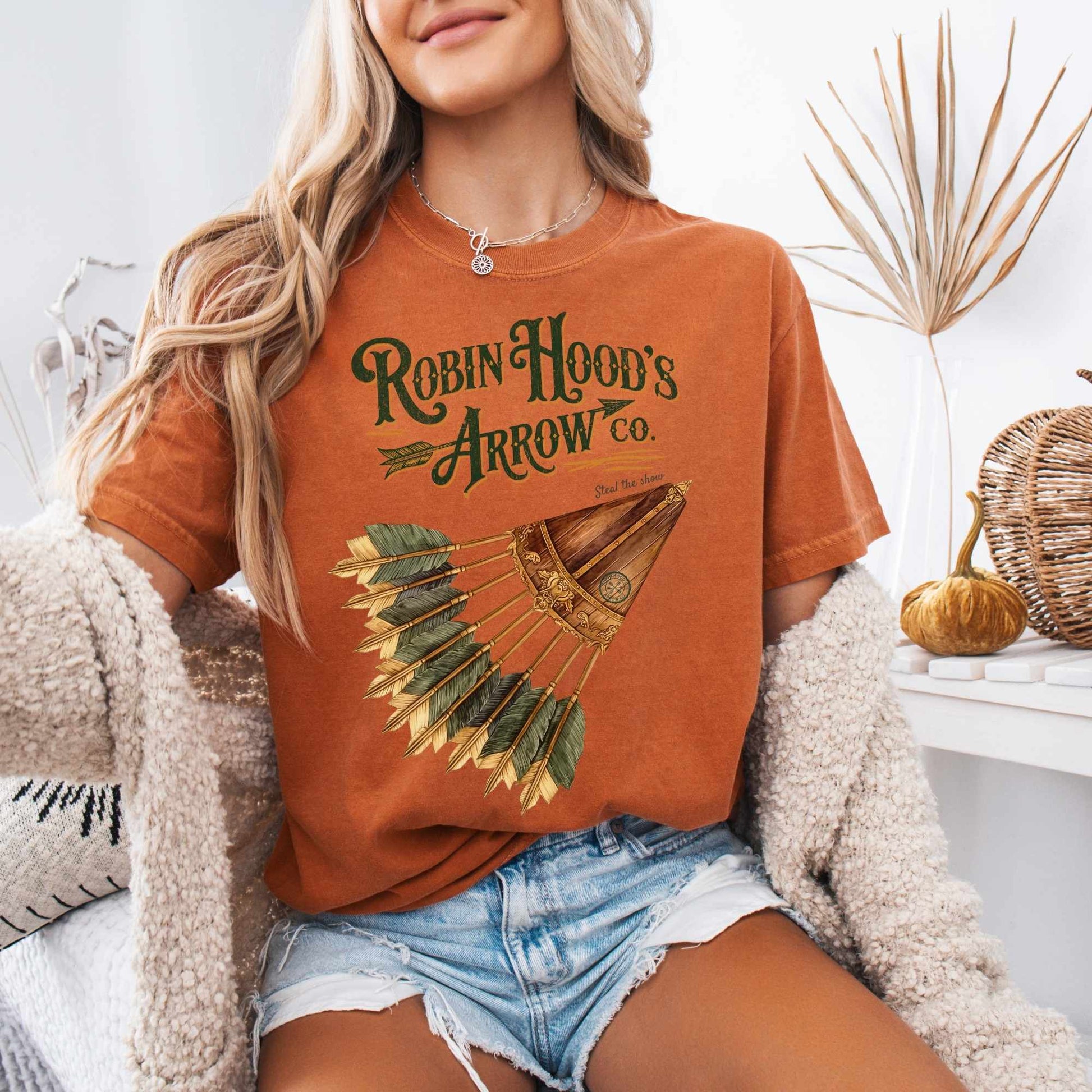 T-Shirt Robin Hood's Arrow Co. Shirt The Mystic Eden