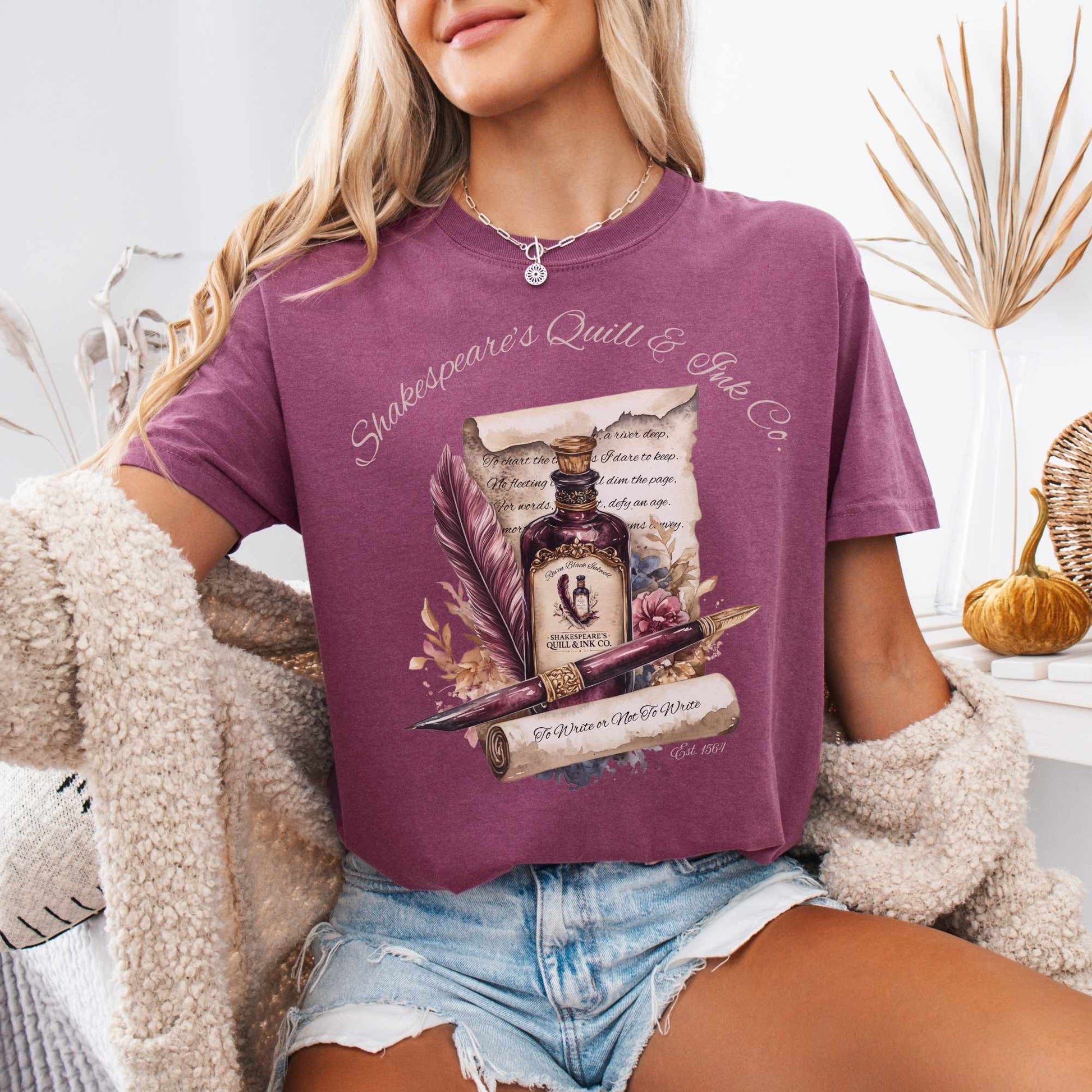 T-Shirt Shakespeare's Quill & Ink Co. Tee The Mystic Eden