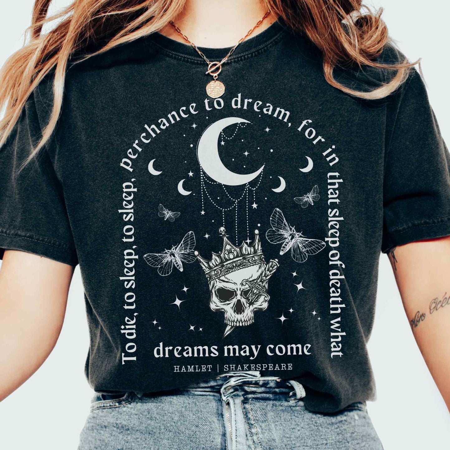 T-Shirt Vintage Hamlet Shakespeare T-Shirt The Mystic Eden