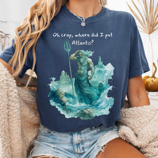 T-Shirt Where Did I Put Atlantis Shirt The Mystic Eden