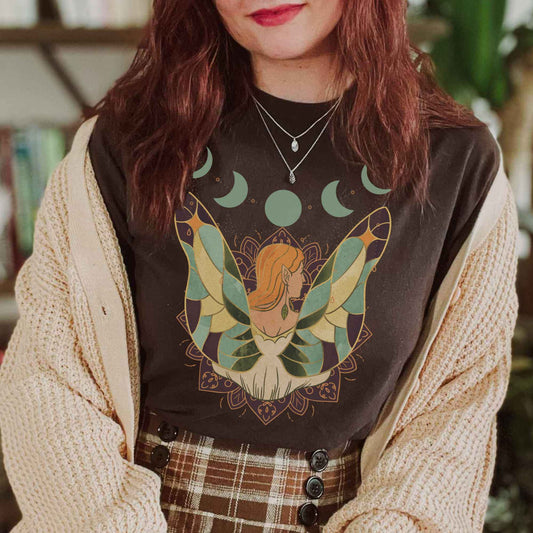 T-Shirt Whimsical Fairycore Shirt The Mystic Eden